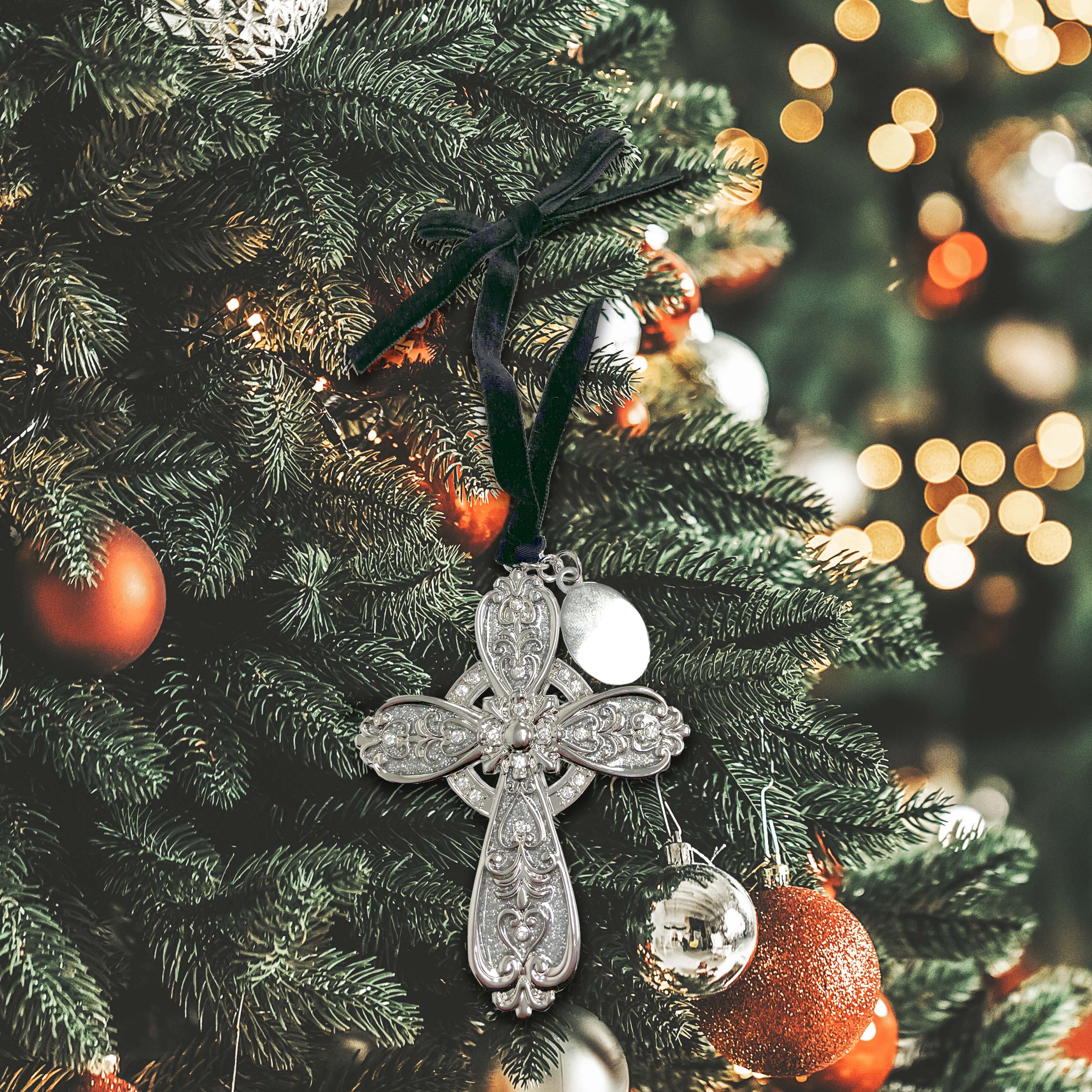 3D Cross Ornament