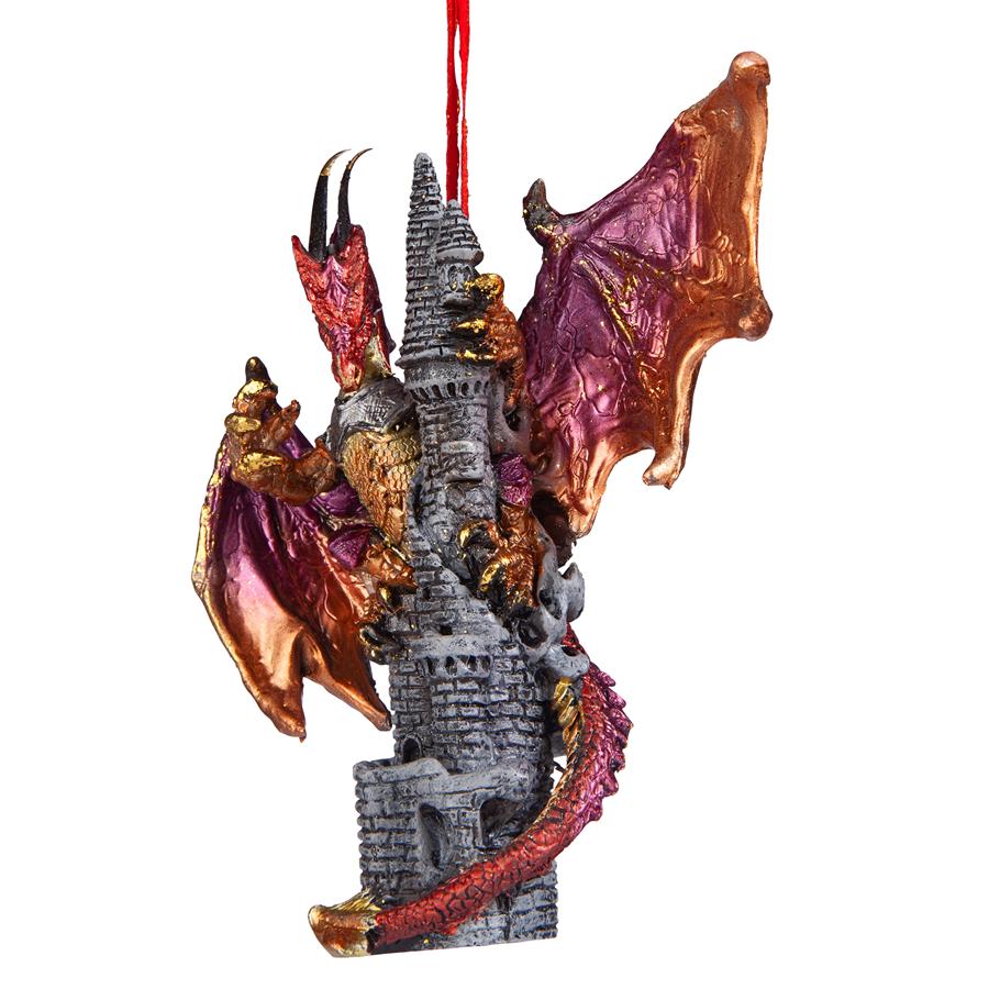 Zanzibar, the Gothic Dragon Holiday Ornament