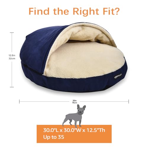 Pet cave dog bed