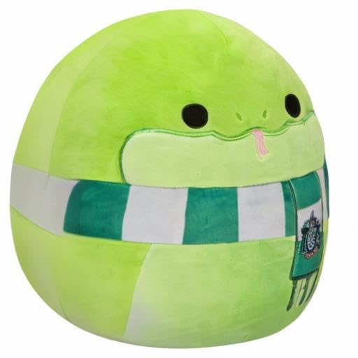 Squishmallows Harry Potter Slytherin Snake Pillow