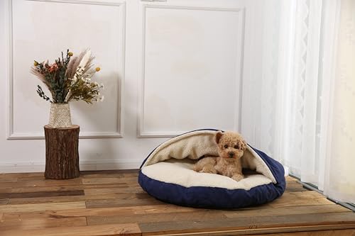 Pet cave dog bed