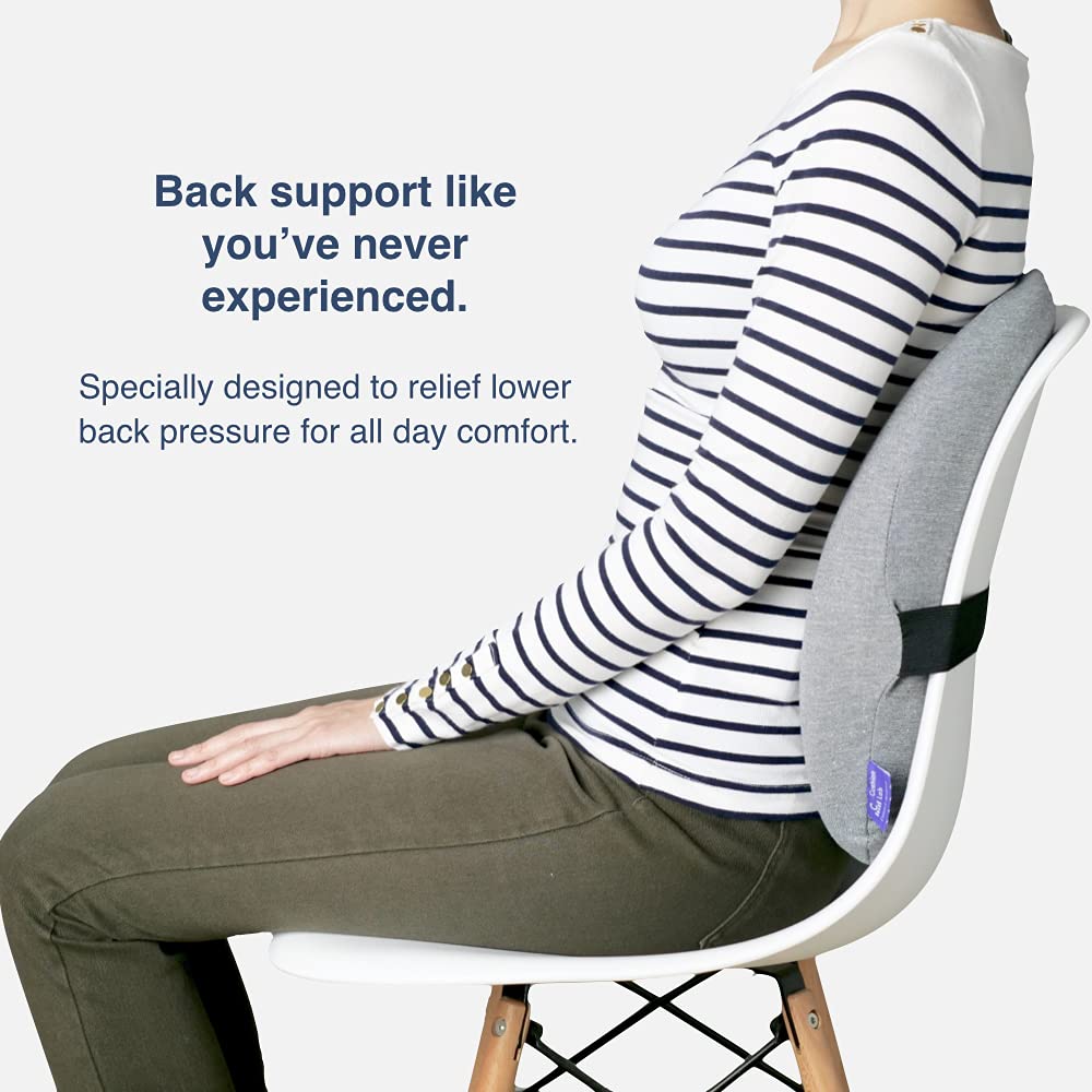 Cushion Lab Extra Dense Lumbar Support Cushion for Office Chair