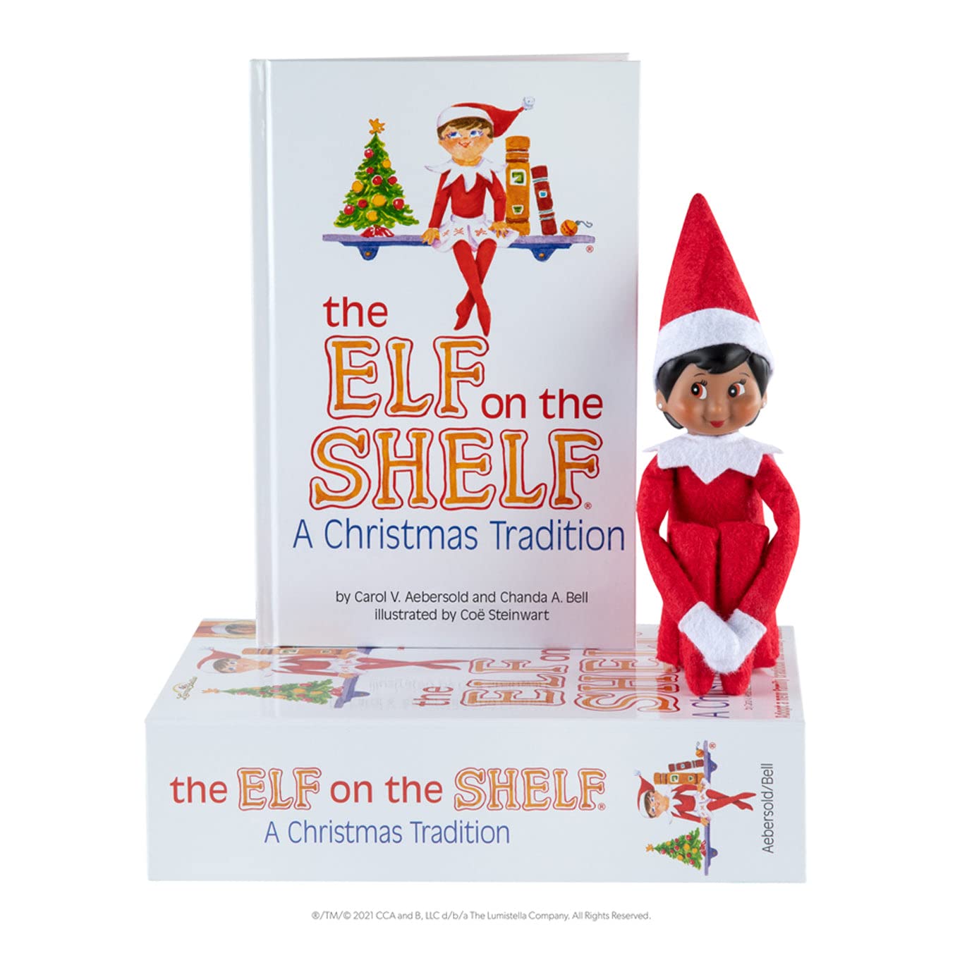 The Elf on the Shelf: Boy Scout Elf with Blue Eyes, Storybook, Keepsake Box & Adoption Certificate.