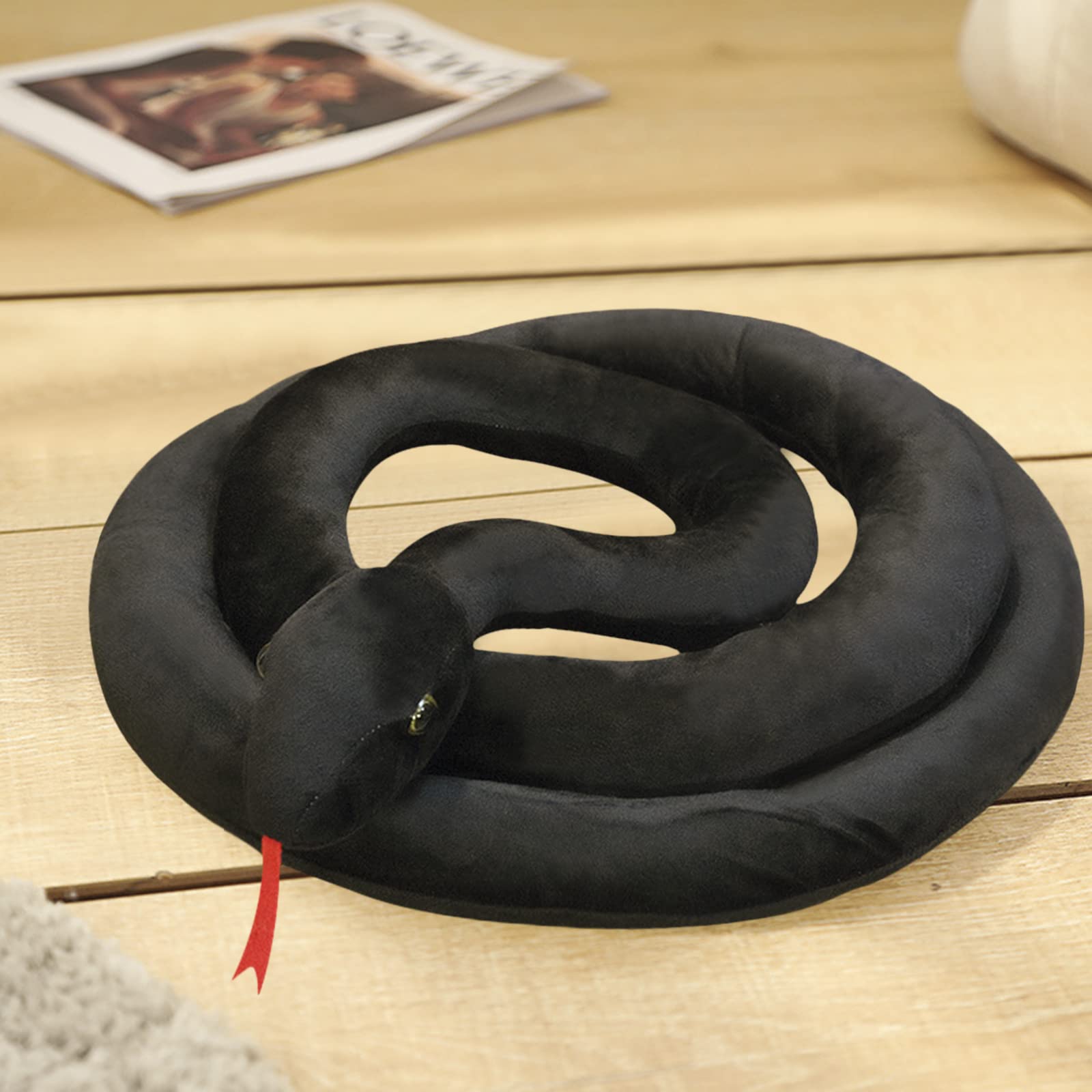 Realistic Animal Stuff Snake Pillow