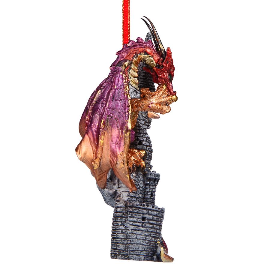 Zanzibar, the Gothic Dragon Holiday Ornament