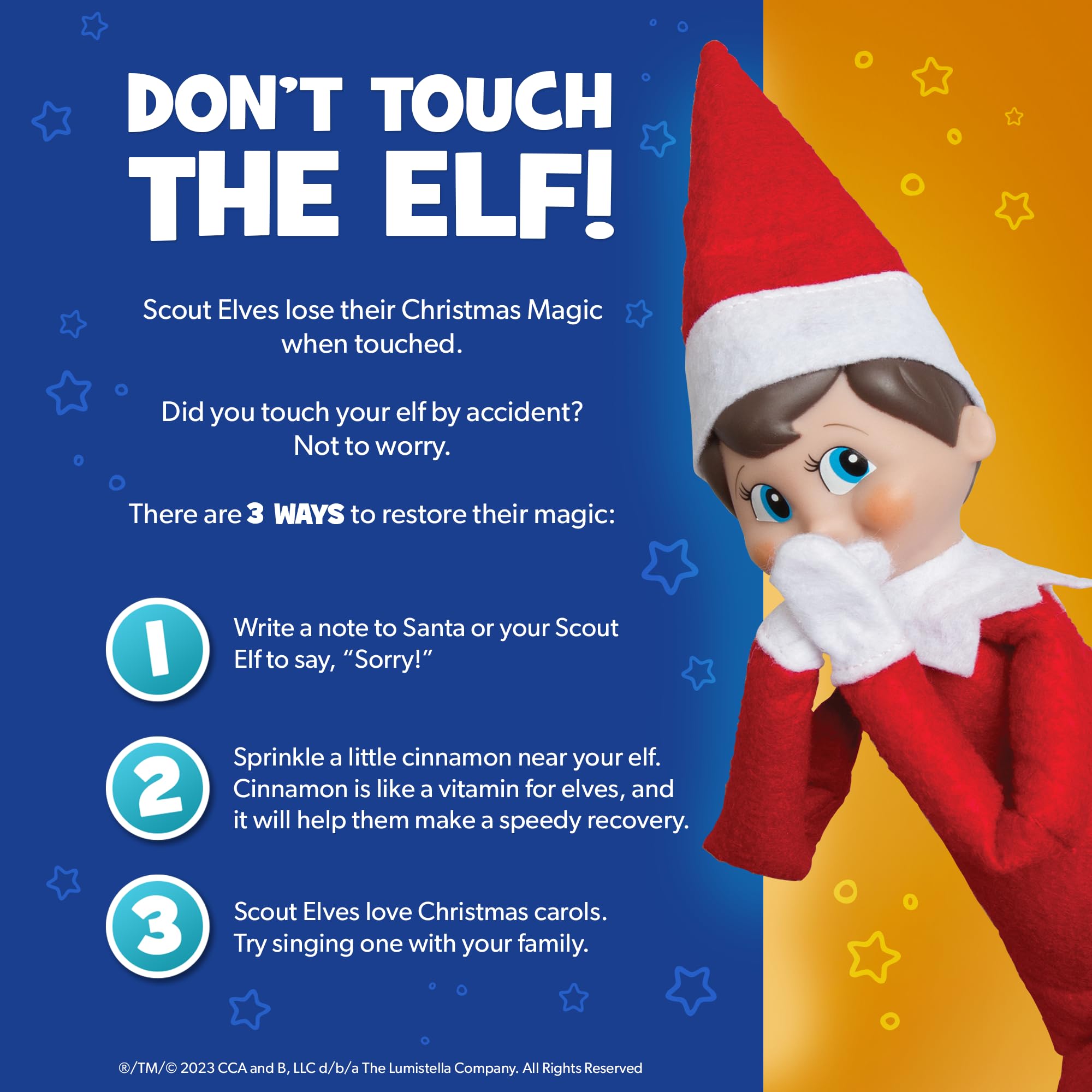 The Elf on the Shelf: Boy Scout Elf with Blue Eyes, Storybook, Keepsake Box & Adoption Certificate.