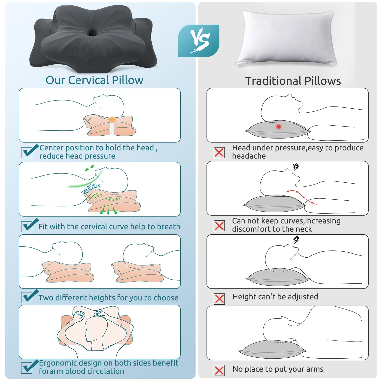 Neck Support Pillow