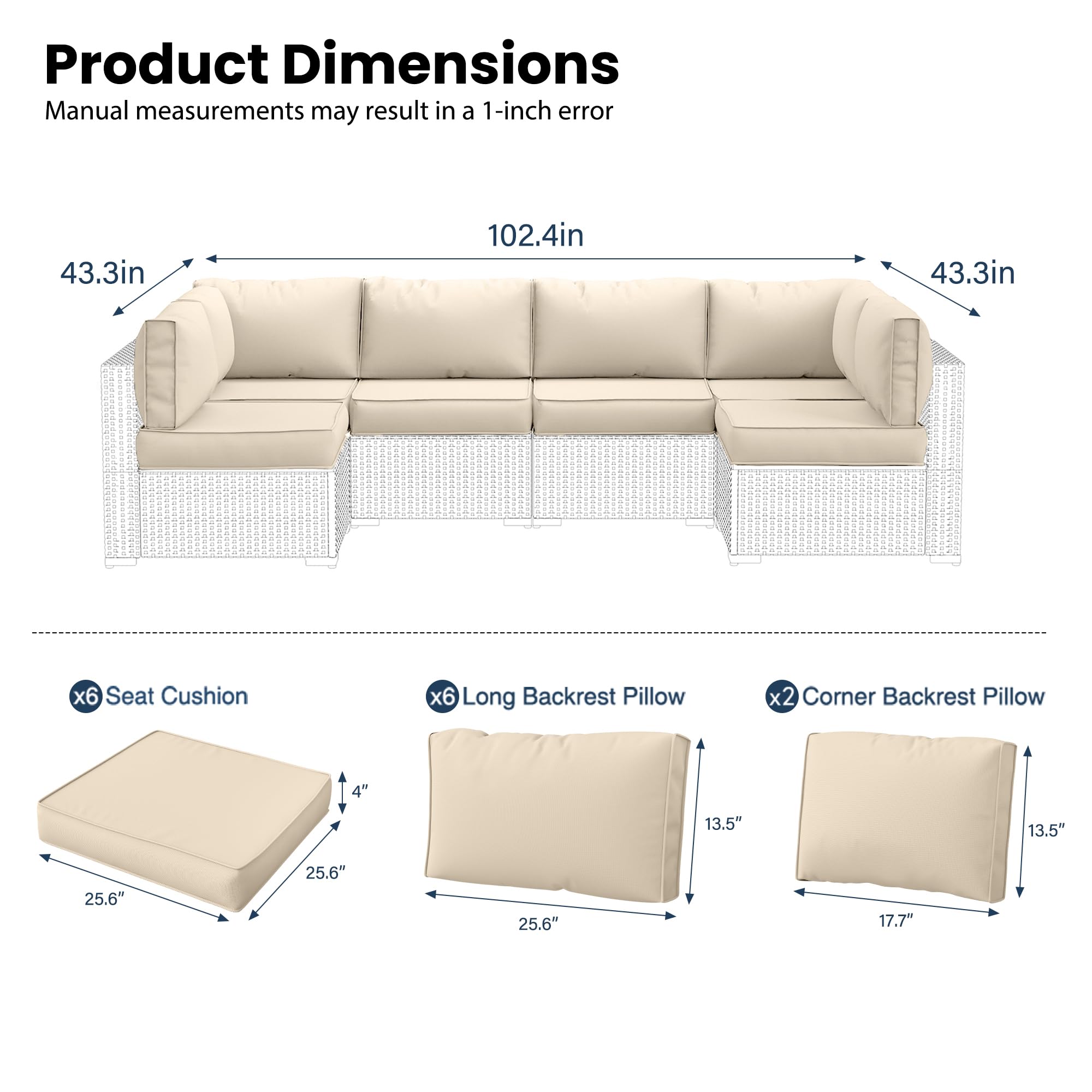 Outdoor Replacement Cushions for Patio Furniture