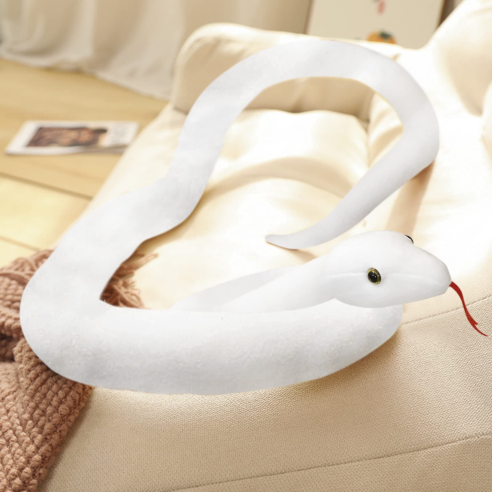 Realistic Animal Stuff Snake Pillow