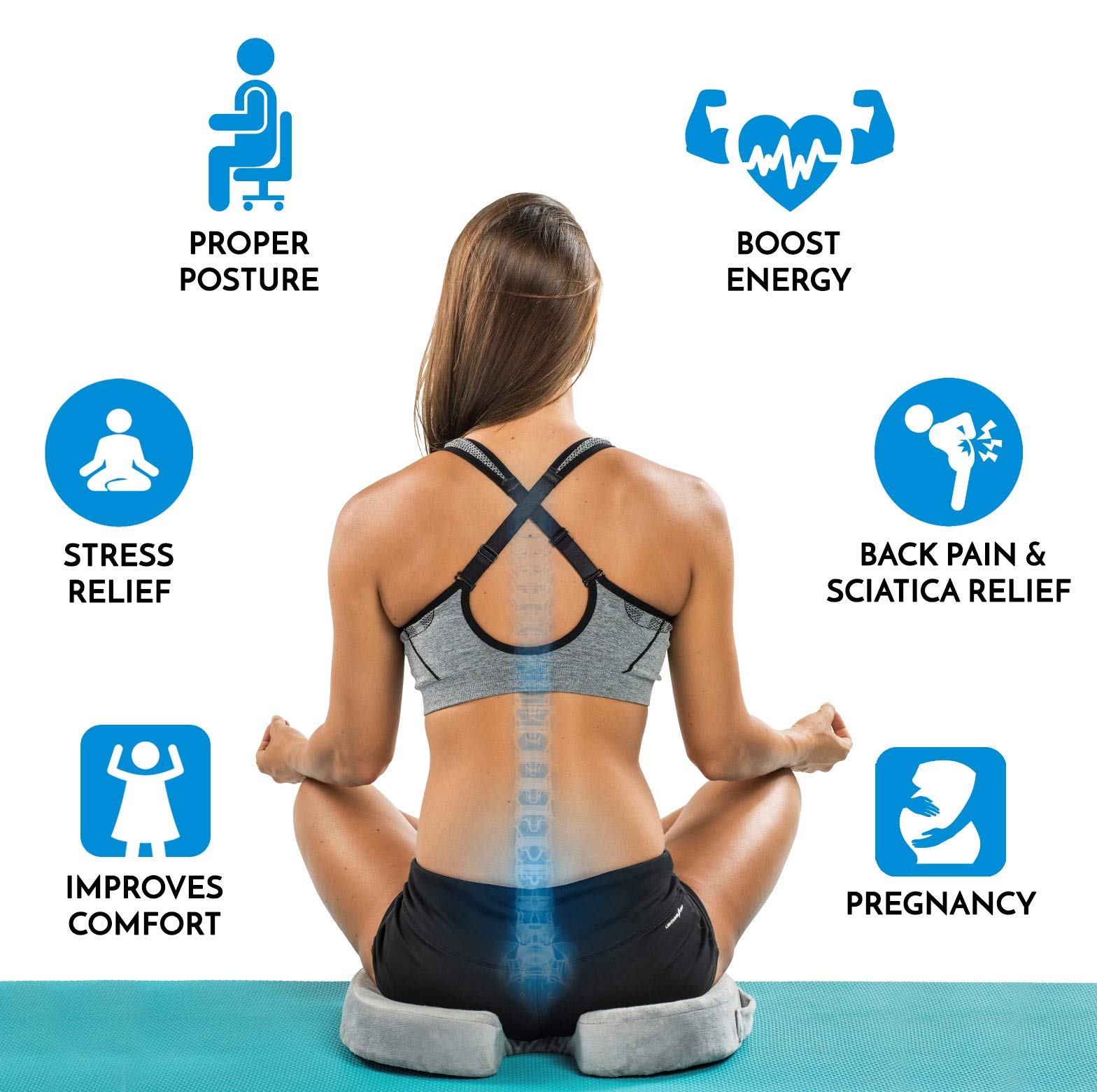 Coccyx Cushion for Tailbone Pain