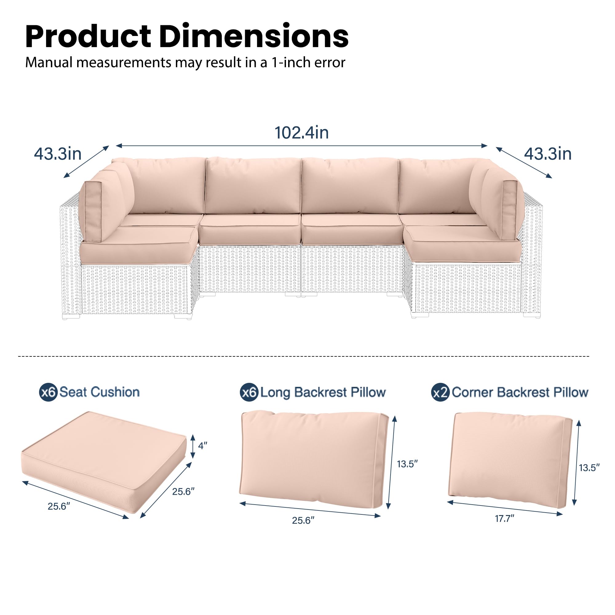 Outdoor Replacement Cushions for Patio Furniture