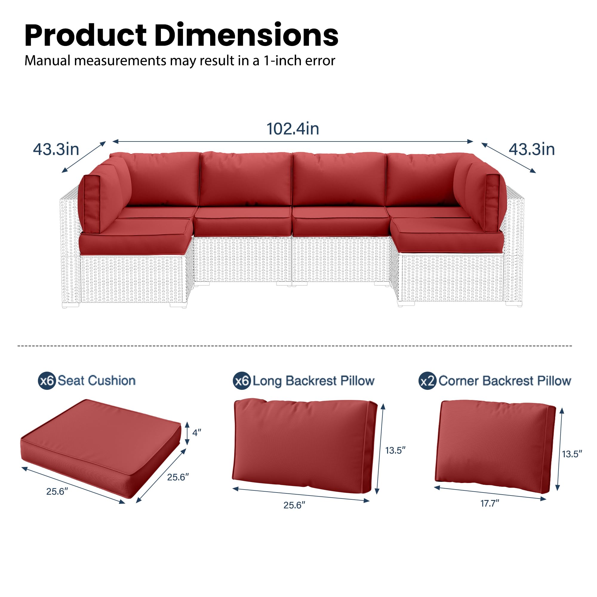 Outdoor Replacement Cushions for Patio Furniture