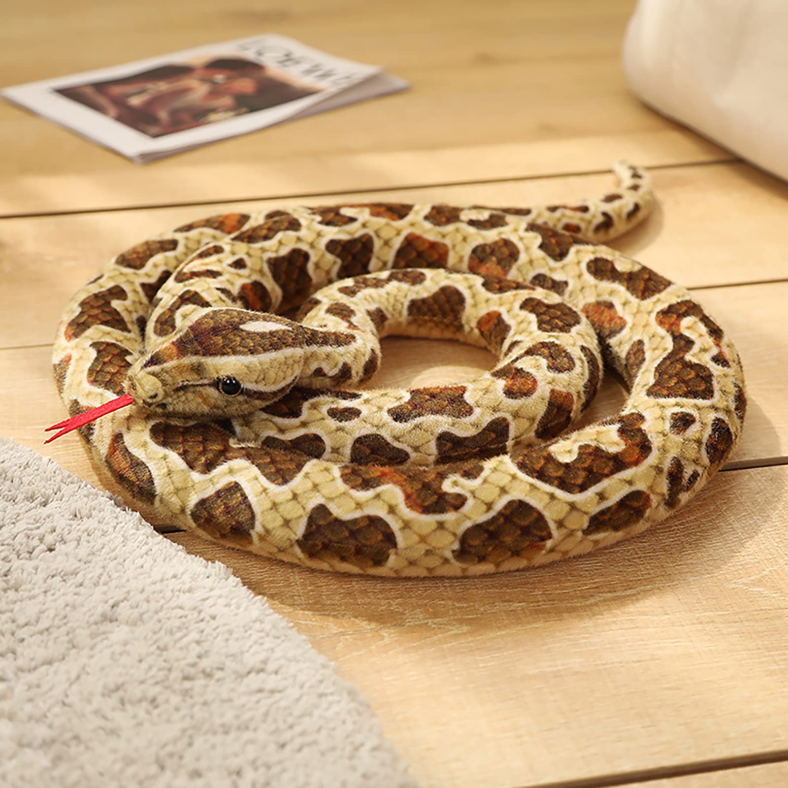 Realistic Animal Stuff Snake Pillow