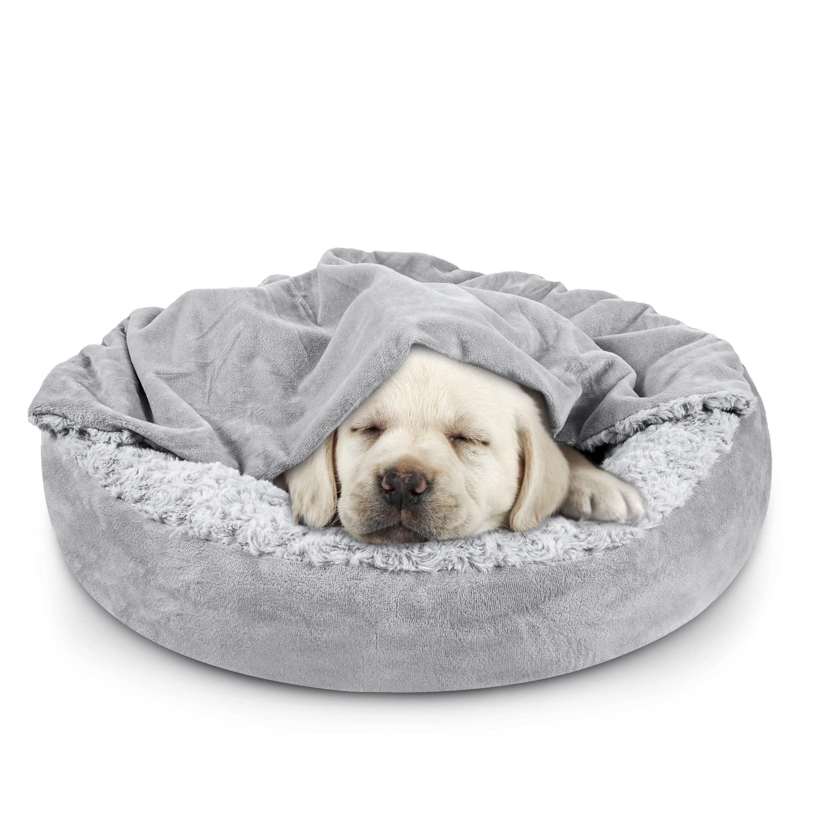 Hooded Donut Pet Beds