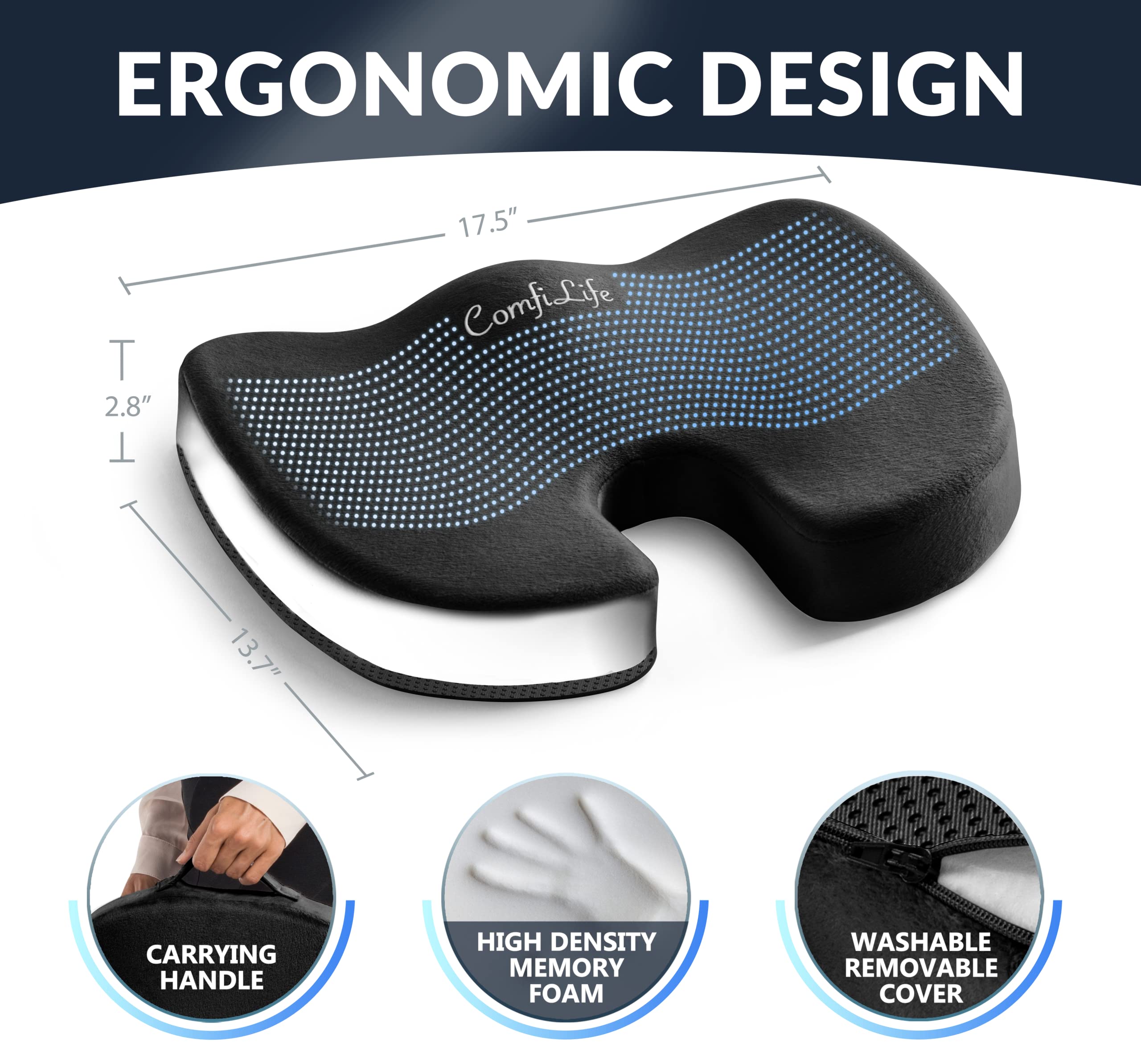 Coccyx Cushion for Tailbone Pain