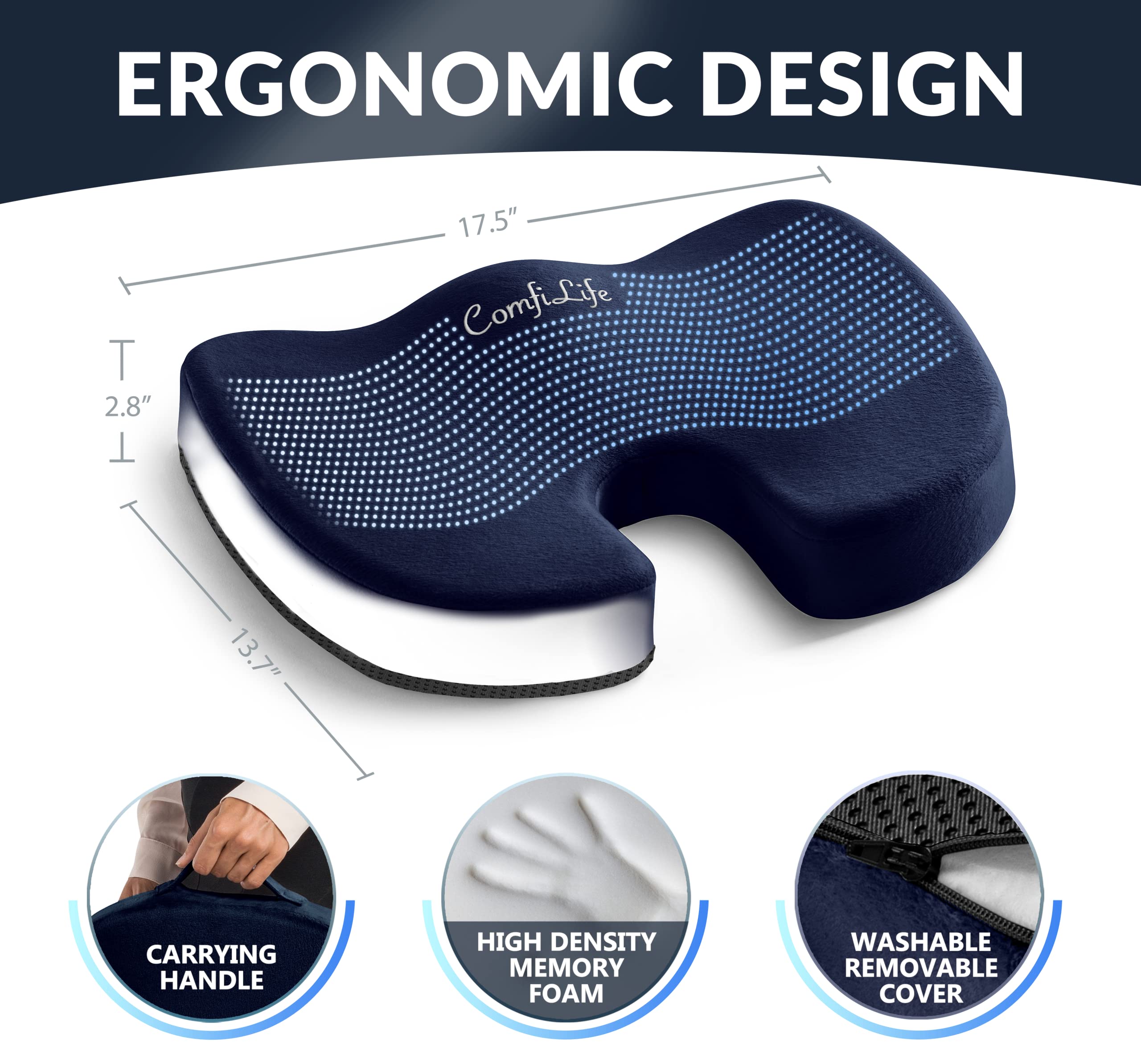 Coccyx Cushion for Tailbone Pain