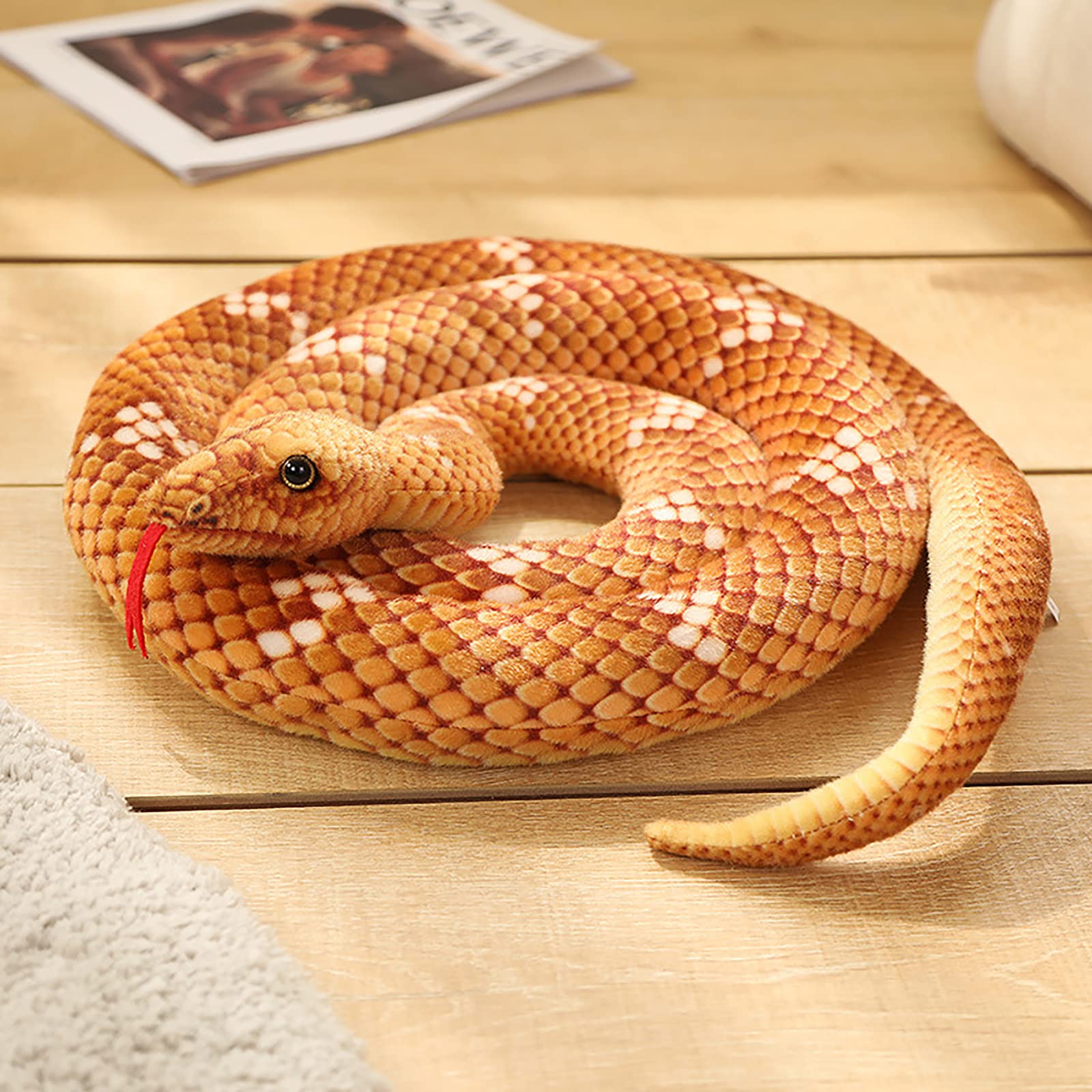 Realistic Animal Stuff Snake Pillow