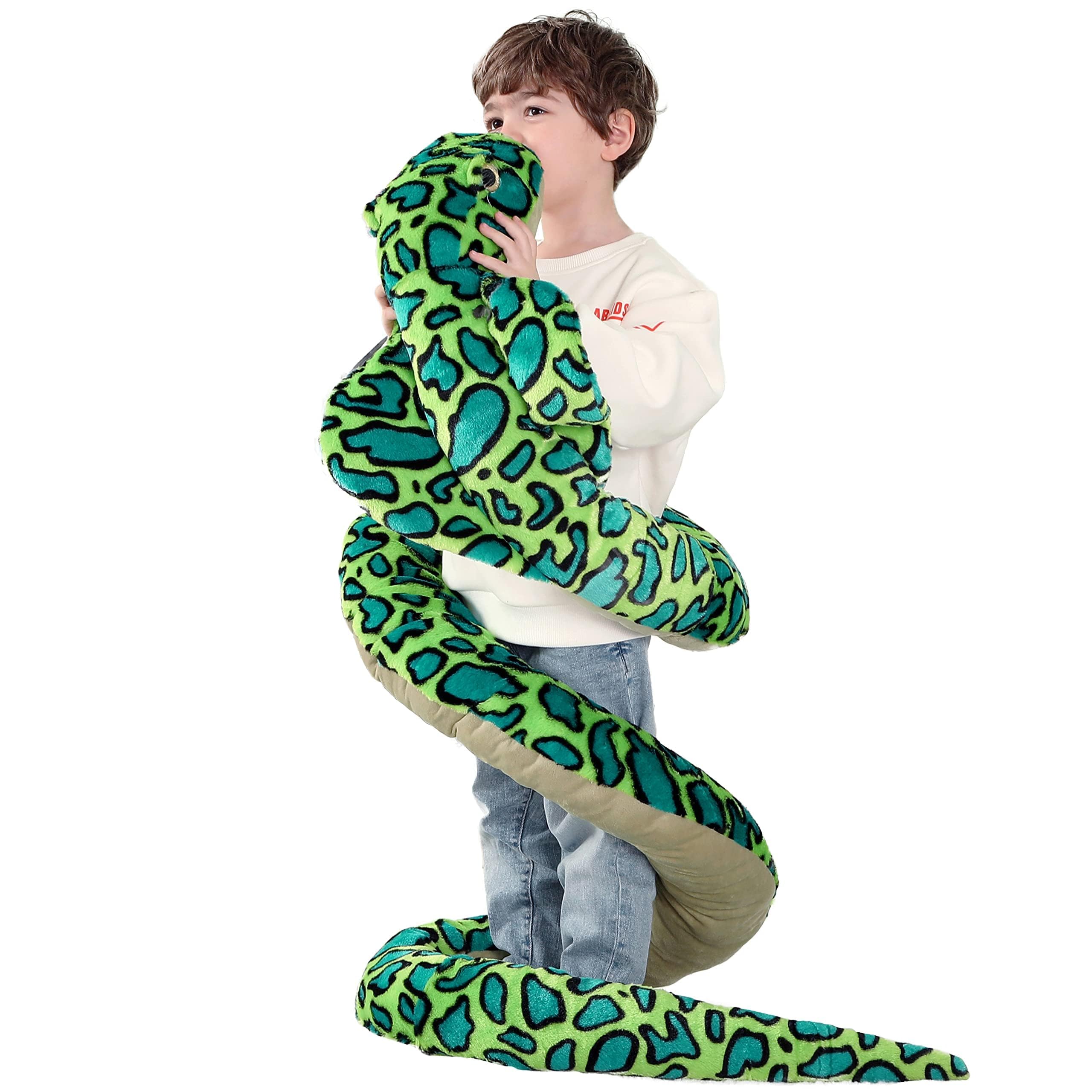 Giant Snake Stuffed Animal Pillow Snake