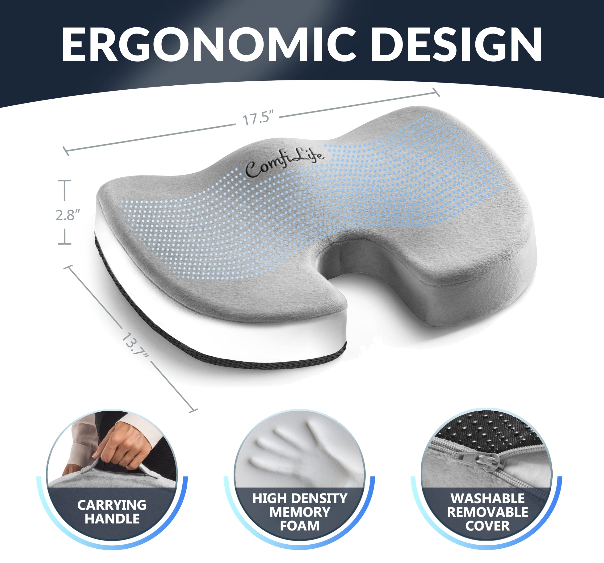 Coccyx Cushion for Tailbone Pain