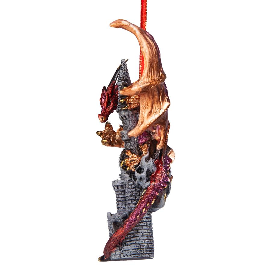 Zanzibar, the Gothic Dragon Holiday Ornament