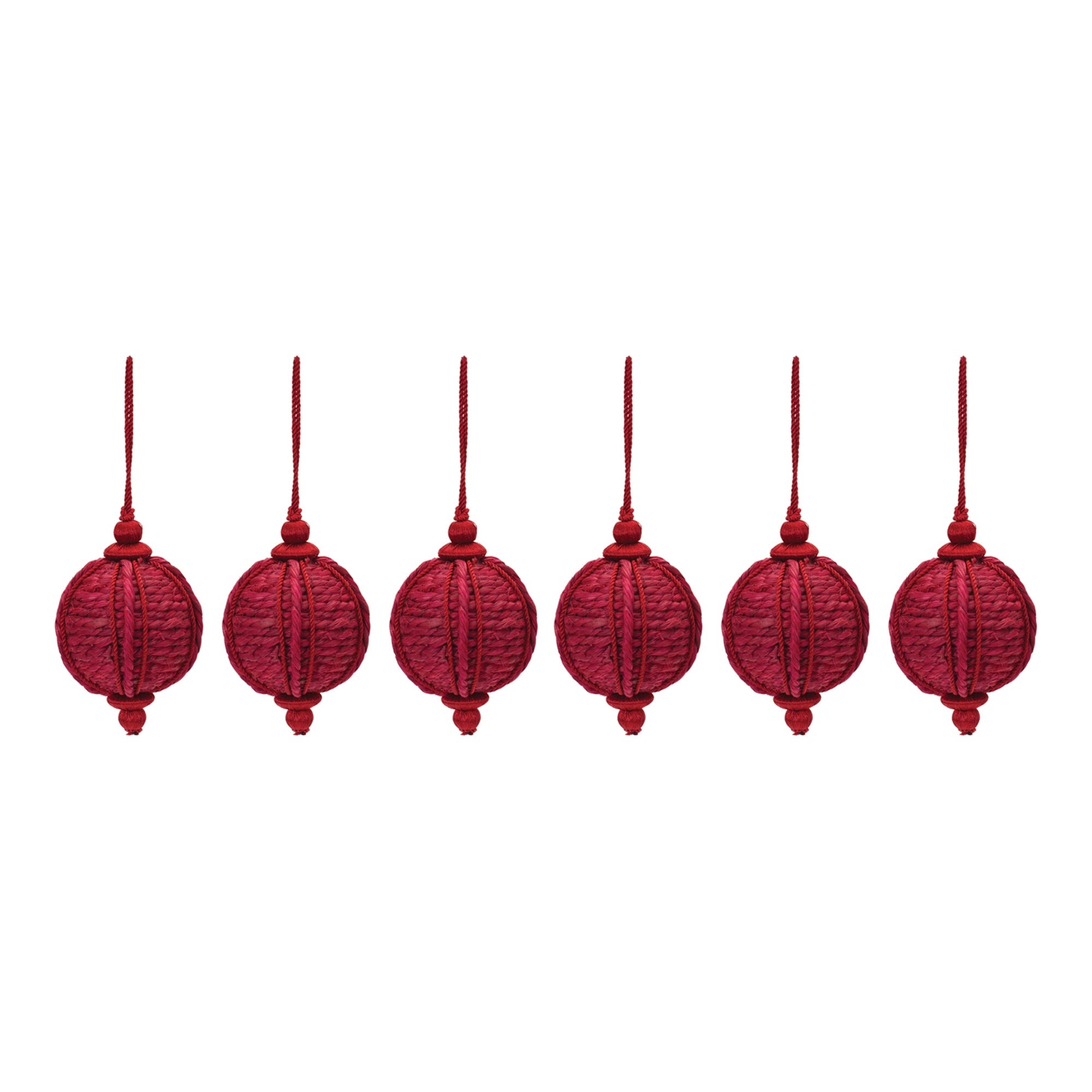 Jute Onion Ornament (Set of 6)