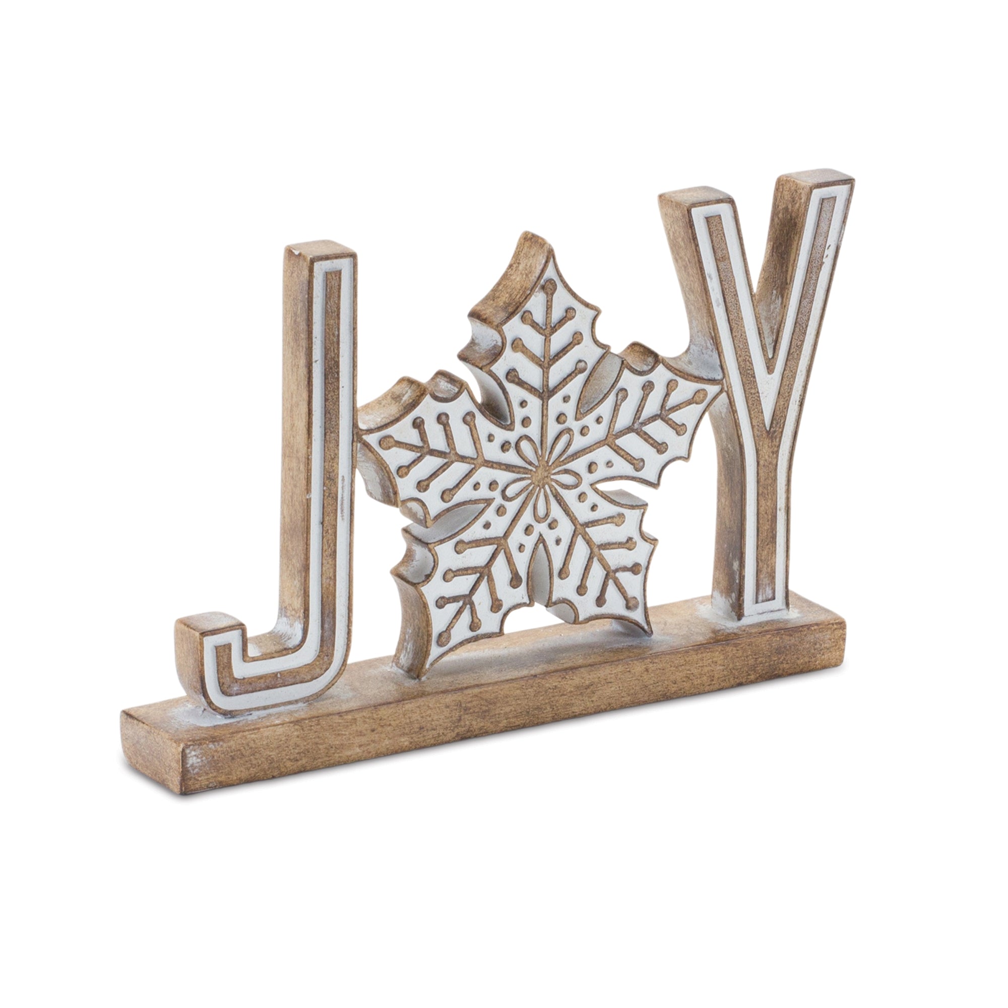 Joy and Noel Tabletop Sign (Set of 4)