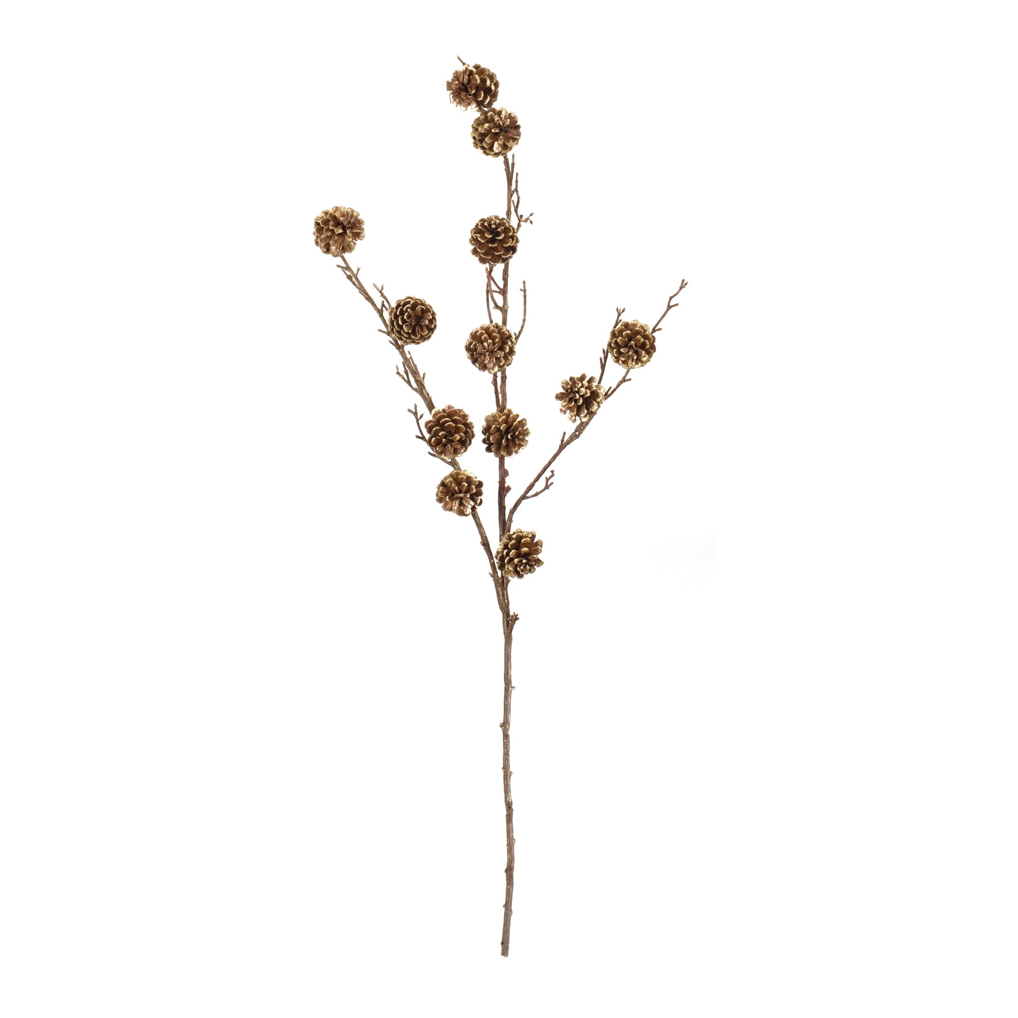 Pine Cone Twig Spray (Set of 2)