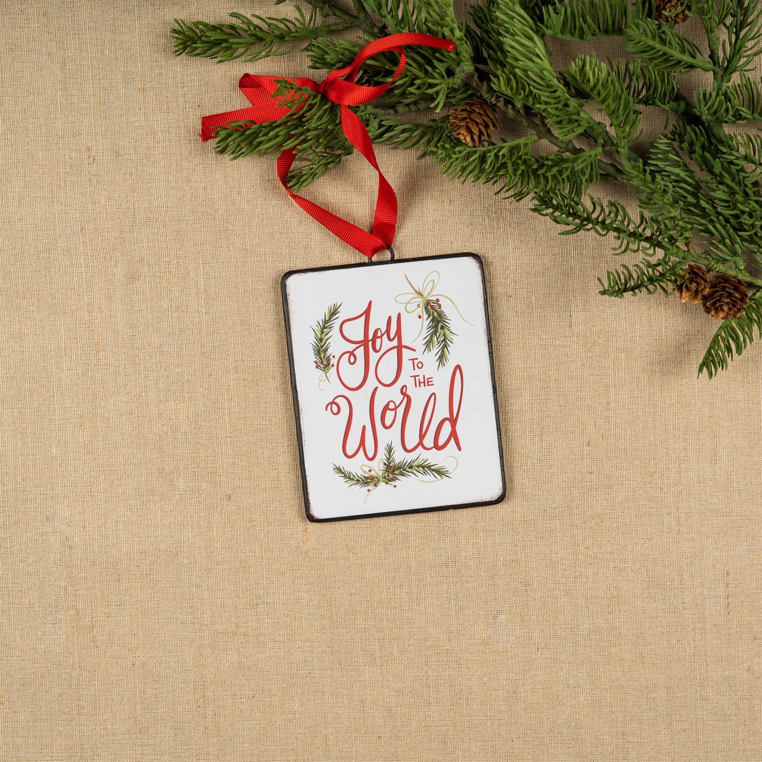 Holiday Sentiment Ornament (Set of 12)