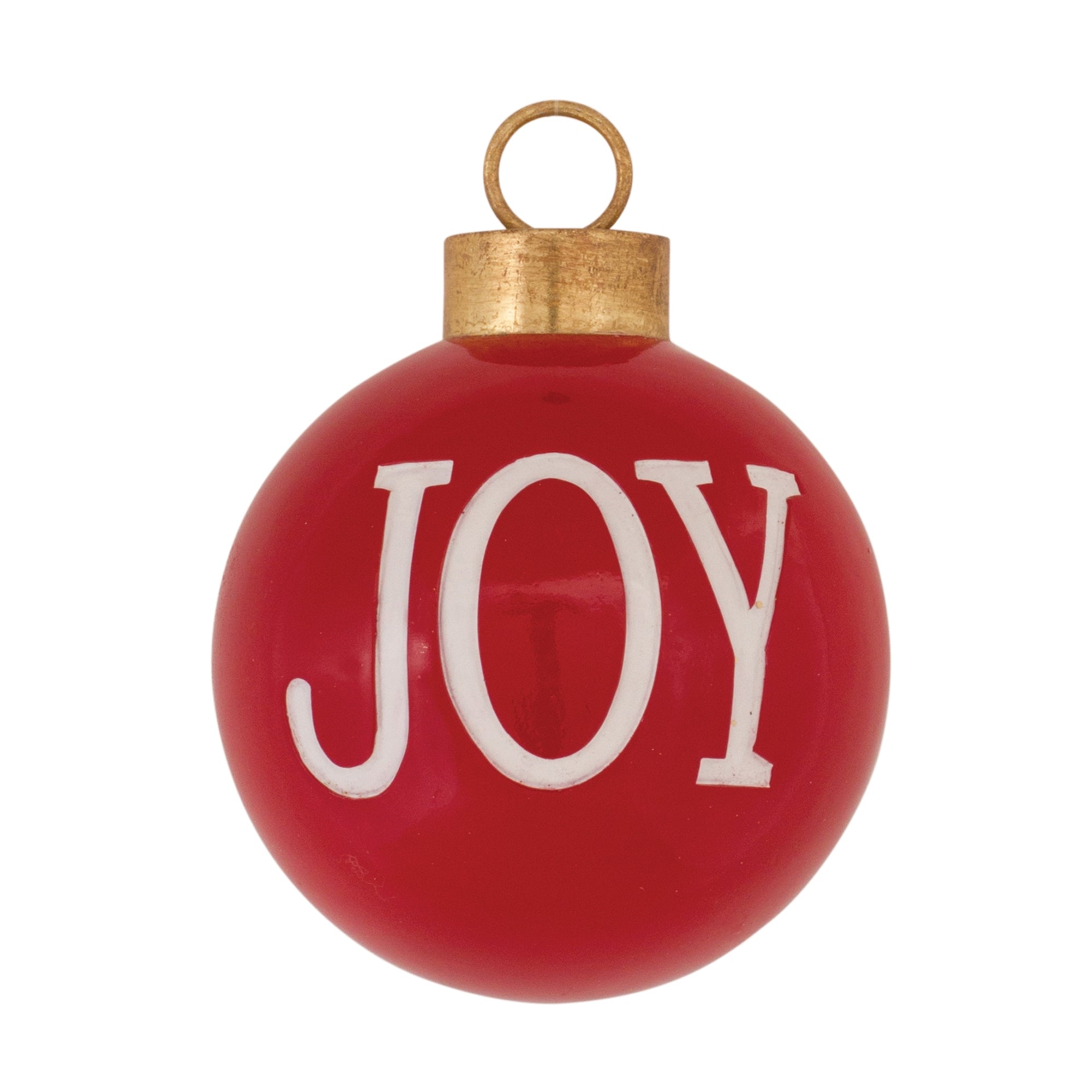 Joy and Noel Ball Ornament (Set of 6)