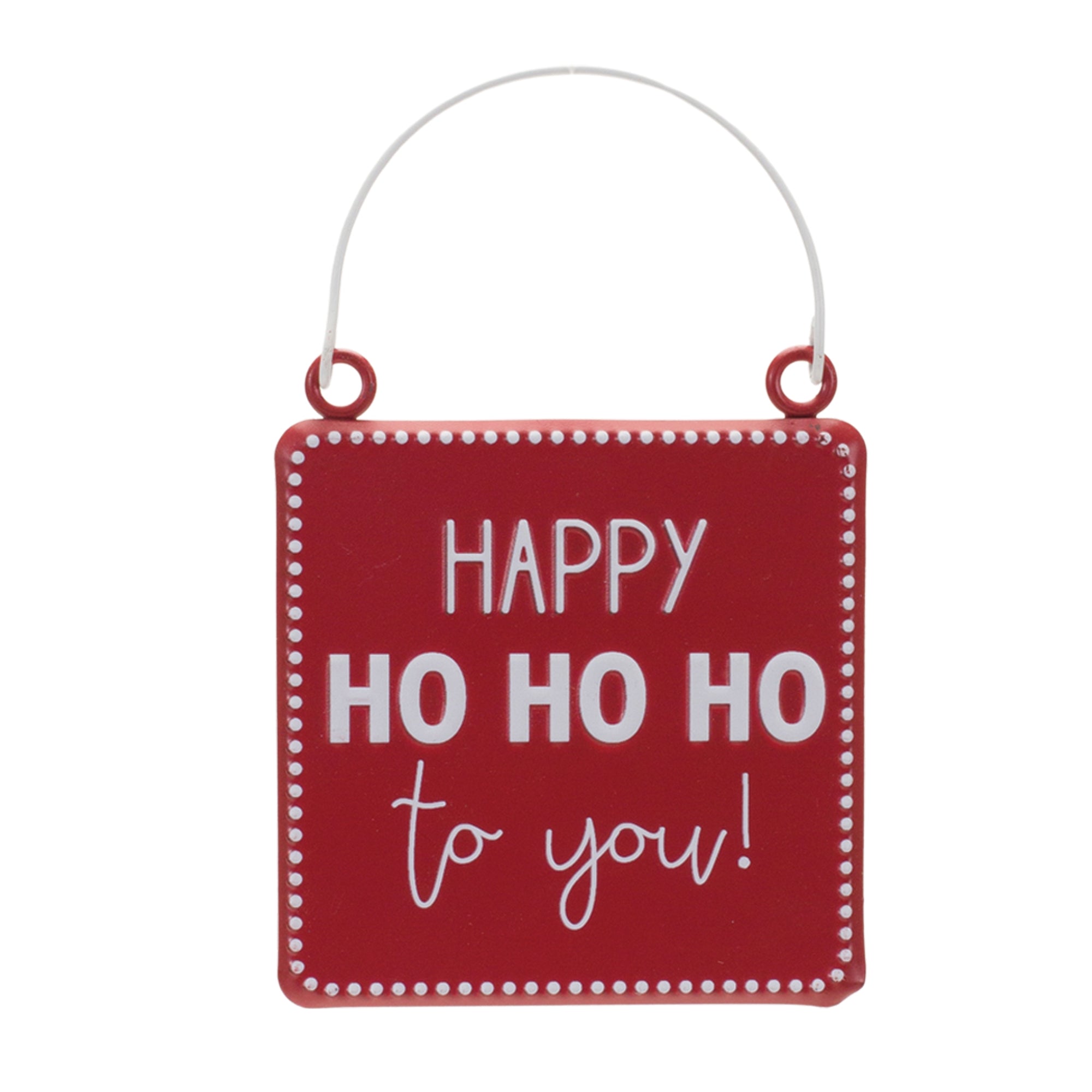 Holiday Sentiment Ornament (Set of 6)