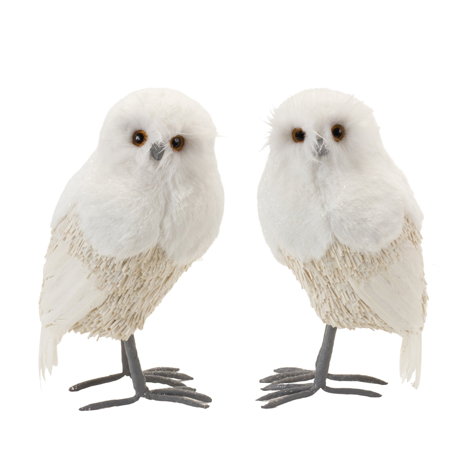 Winter Owl Decor (Set of 2)