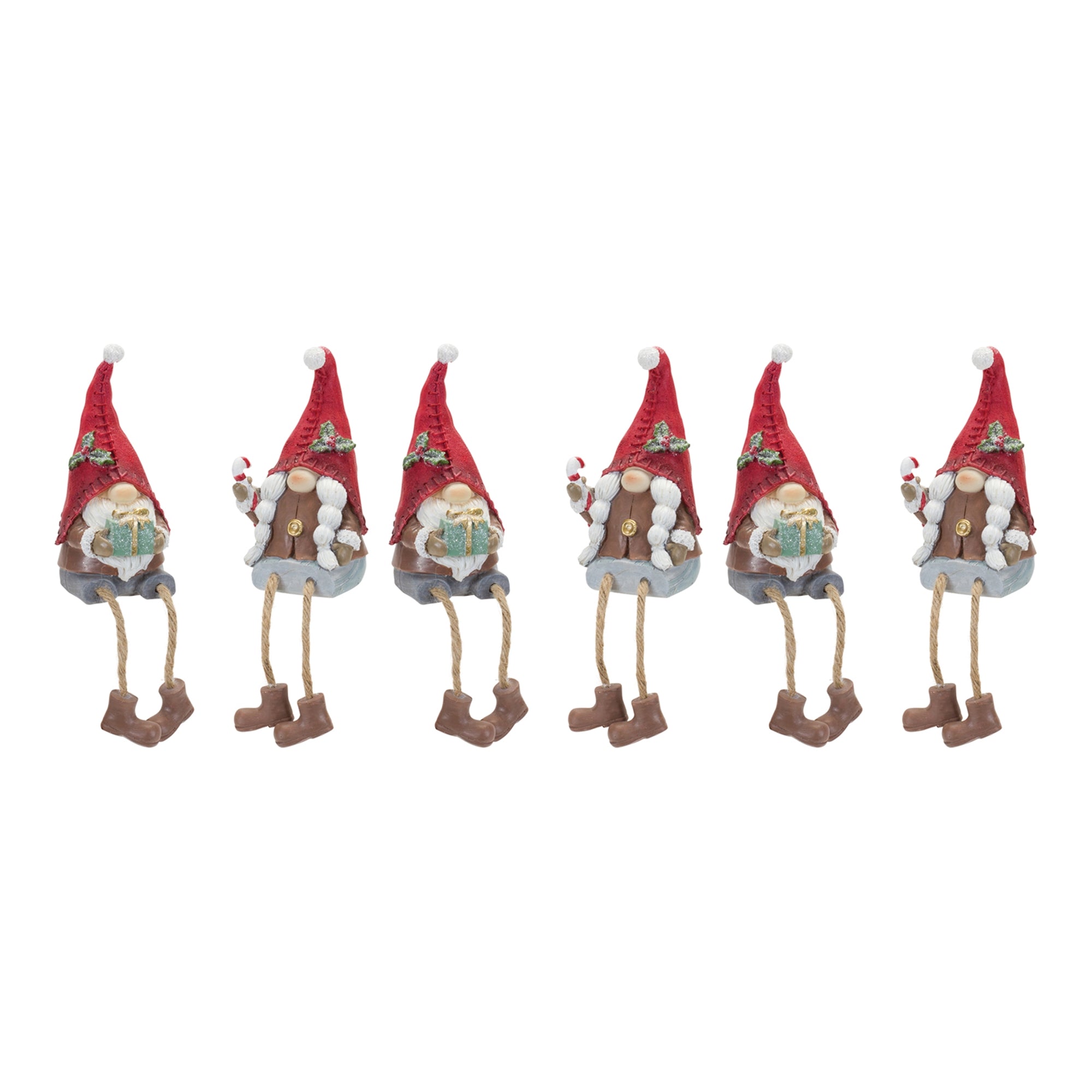 Winter Gnome Shelf Sitter (Set of 2)