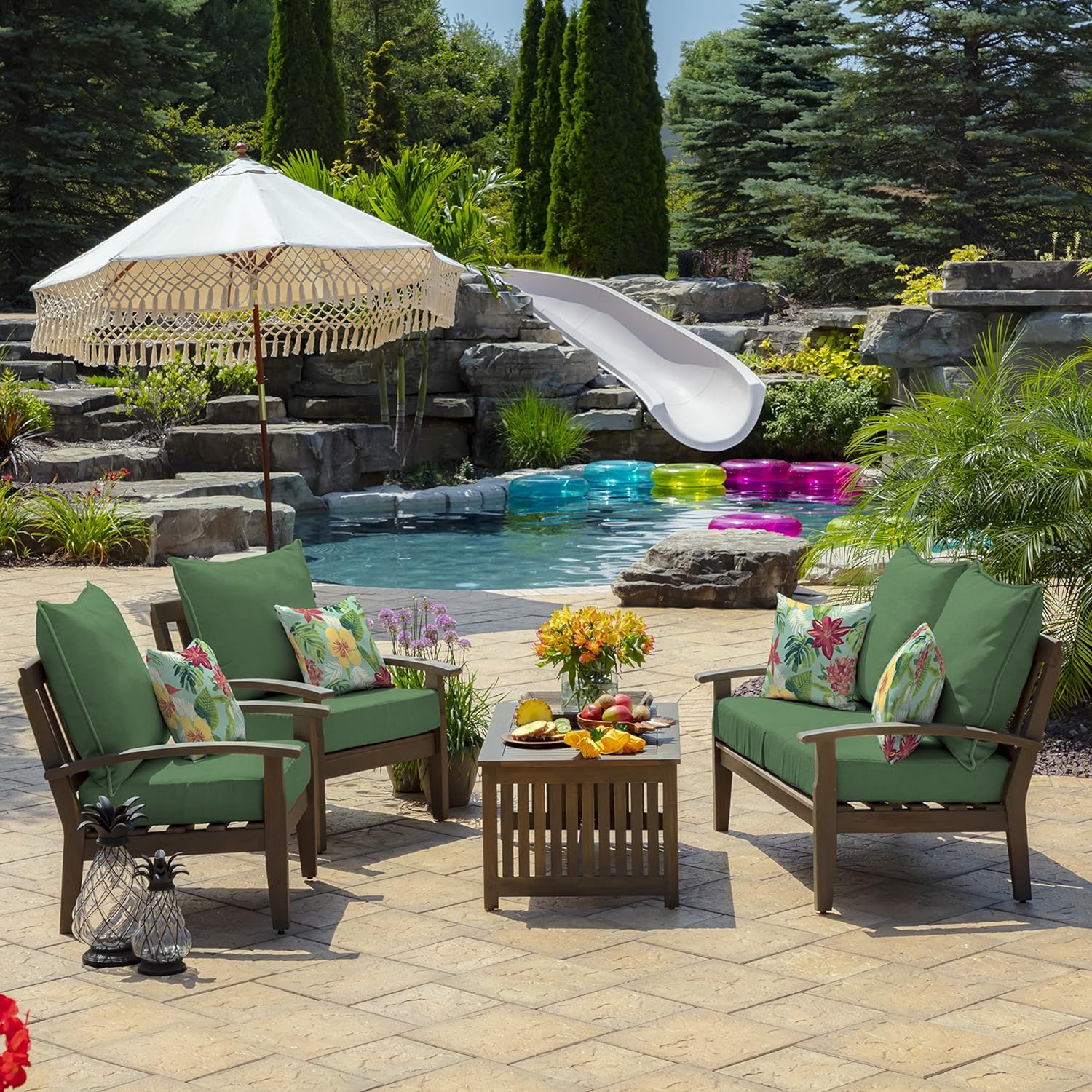 Outdoor Deep Seat Cushions