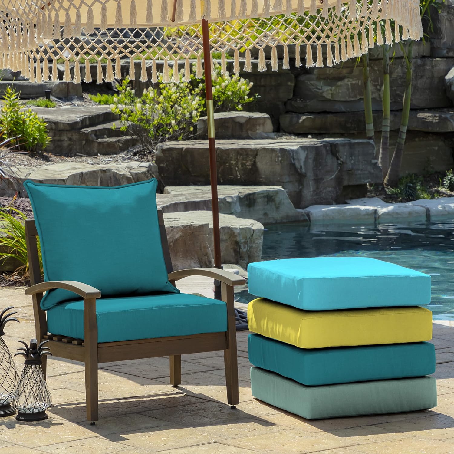 Outdoor Deep Seat Cushions