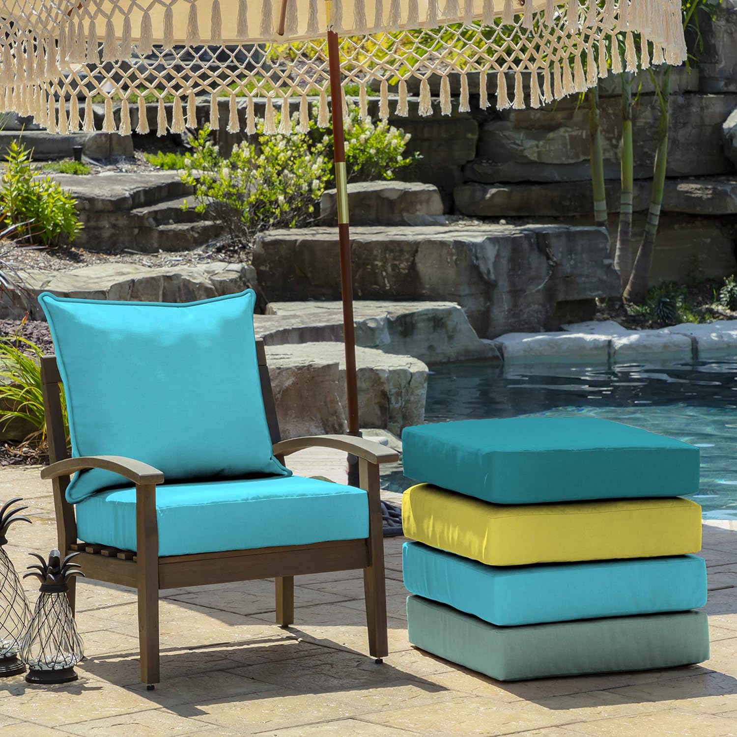 Outdoor Deep Seat Cushions