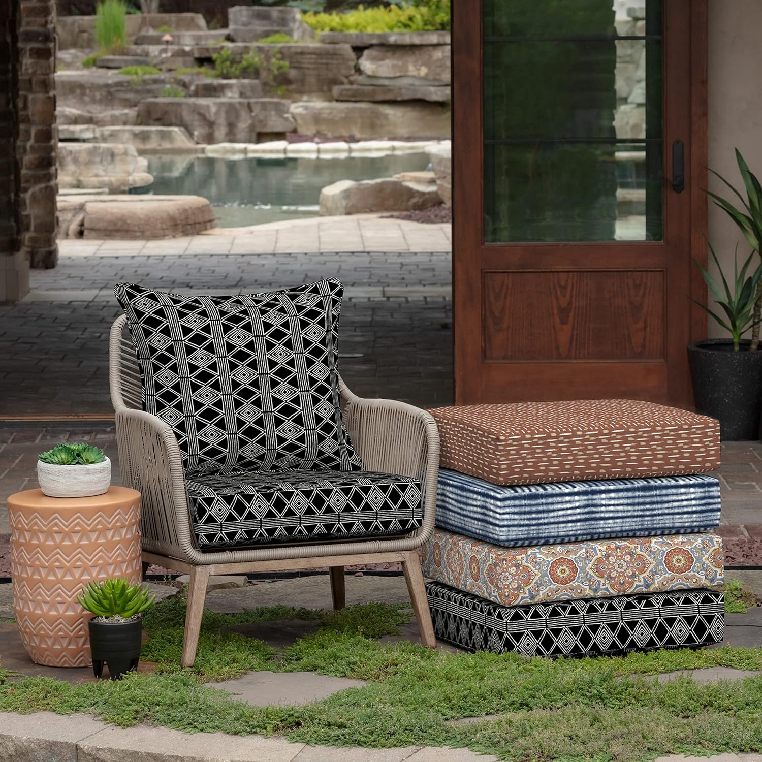 Outdoor Deep Seat Cushions