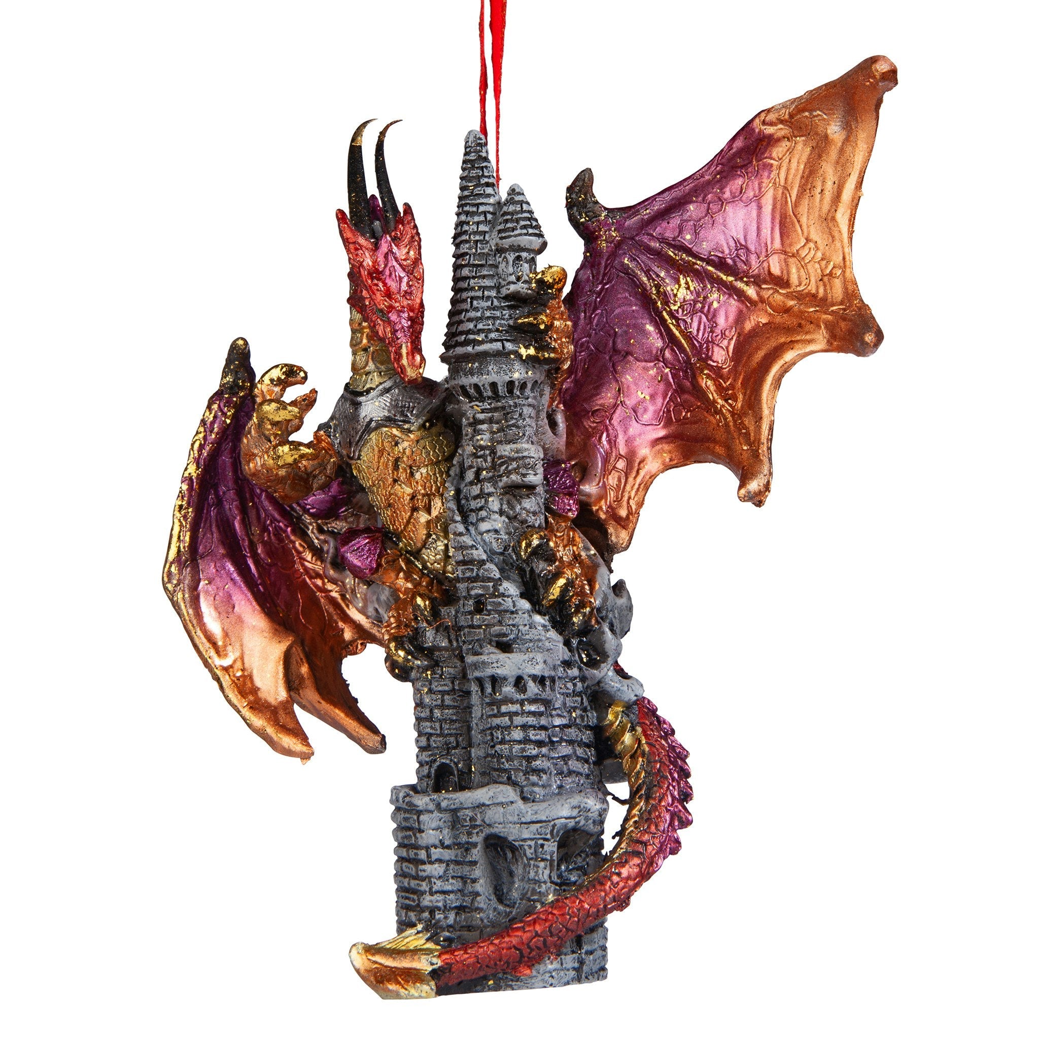 Zanzibar, the Gothic Dragon Holiday Ornament