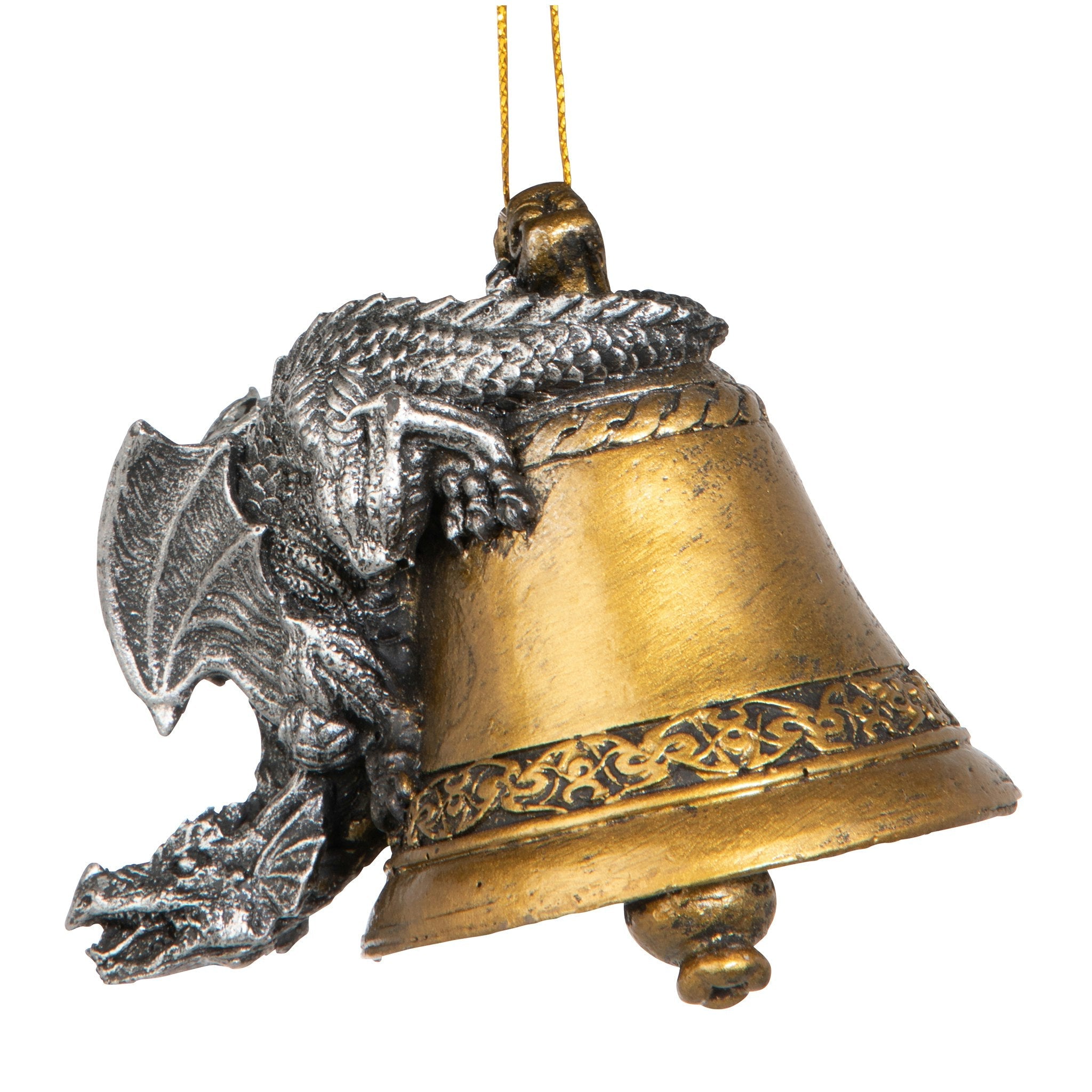 Humdinger the Bell Ringer Gothic Dragon Holiday Ornament