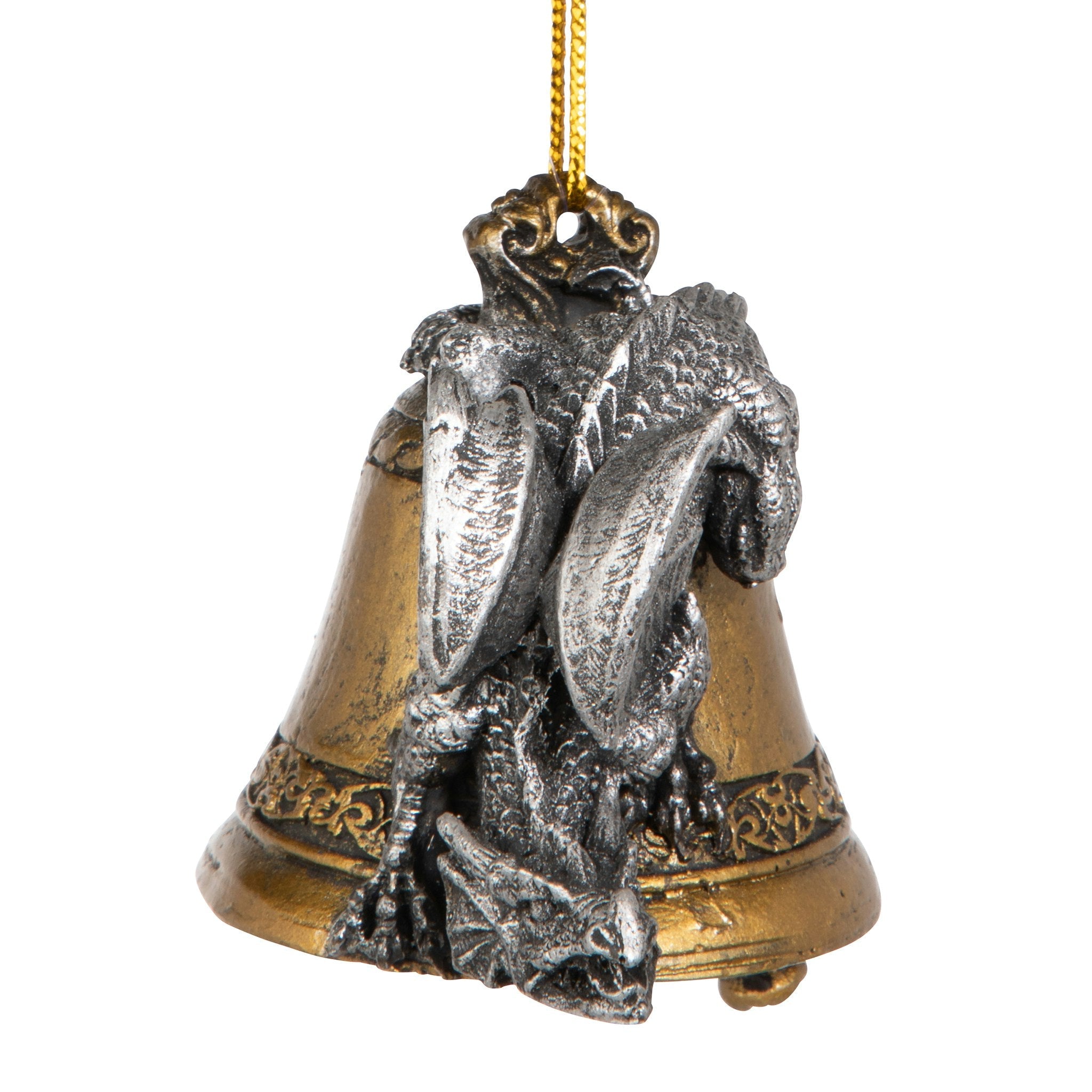 Humdinger the Bell Ringer Gothic Dragon Holiday Ornament