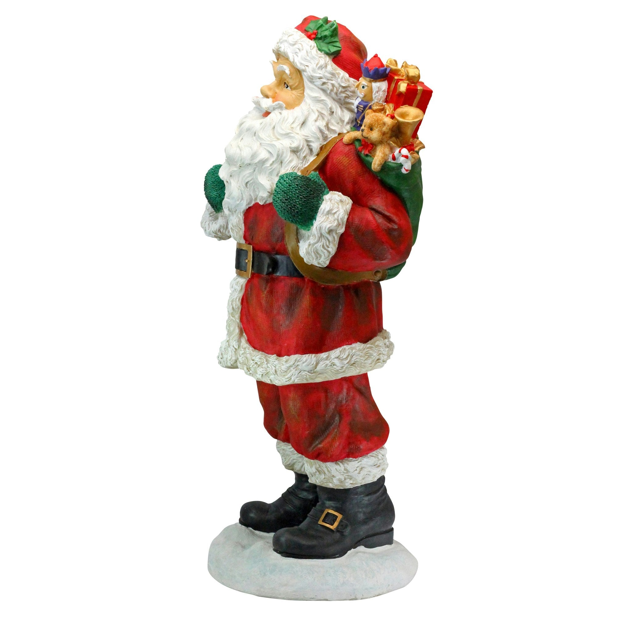 A Visit from Santa Claus Holiday Statue 3ft Statue