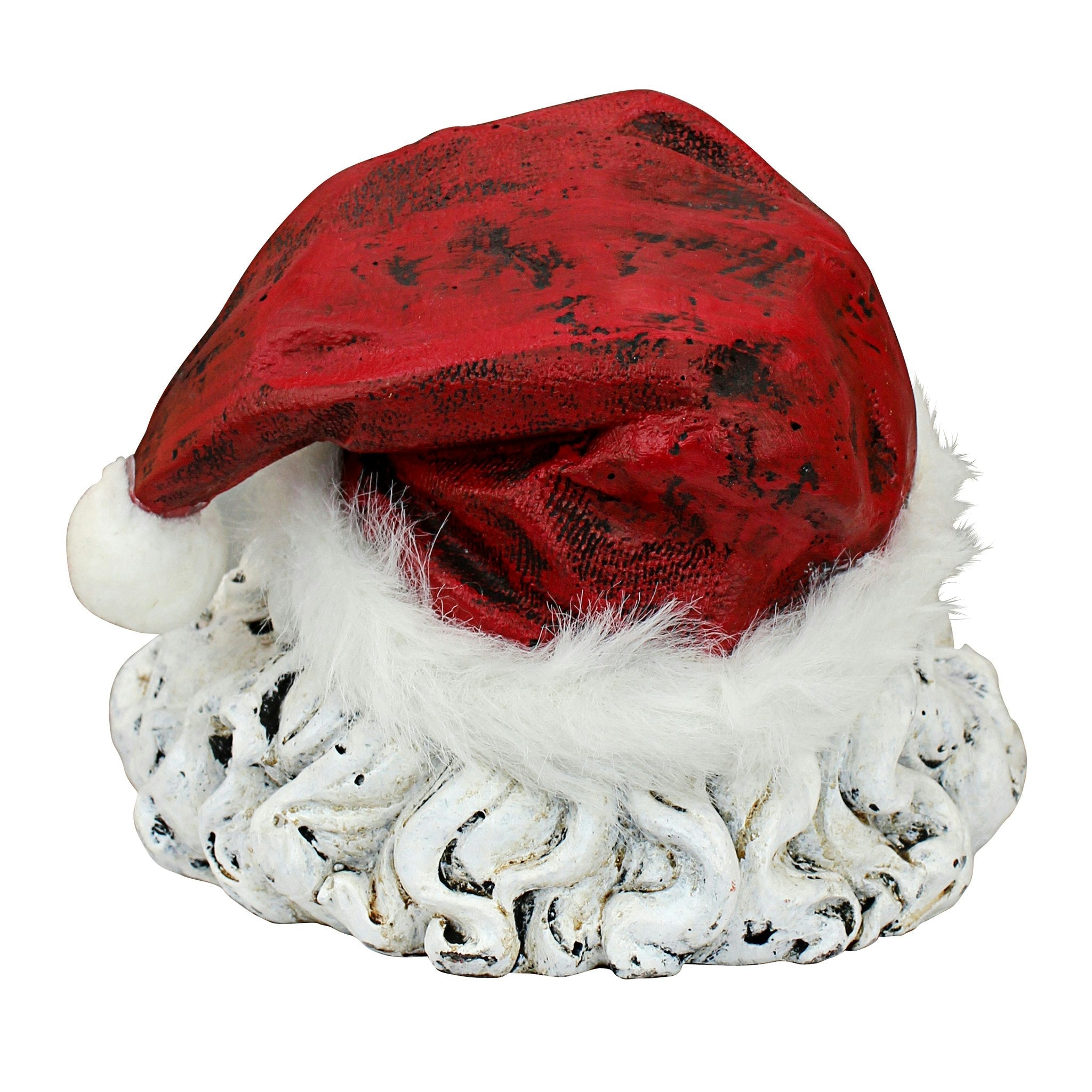 Ho-Ho-Hold It Santa Mantel Stocking Holder Statue