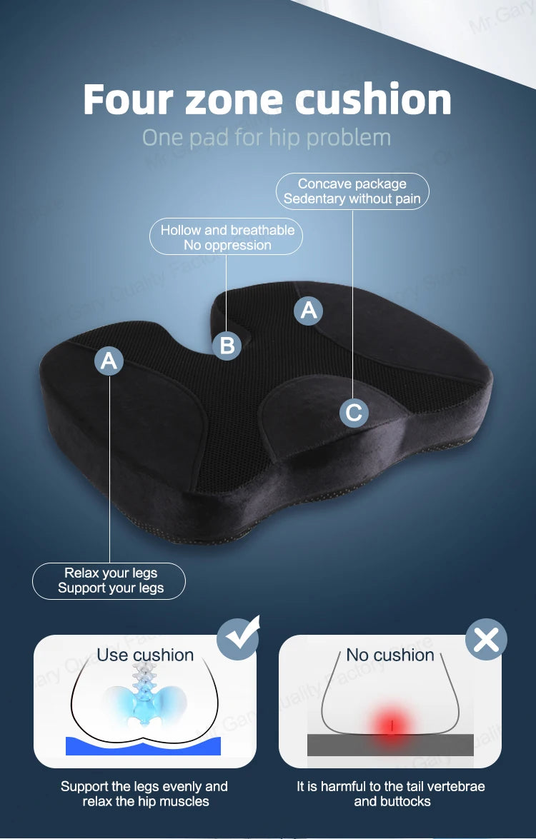 orthopedic seat cushion