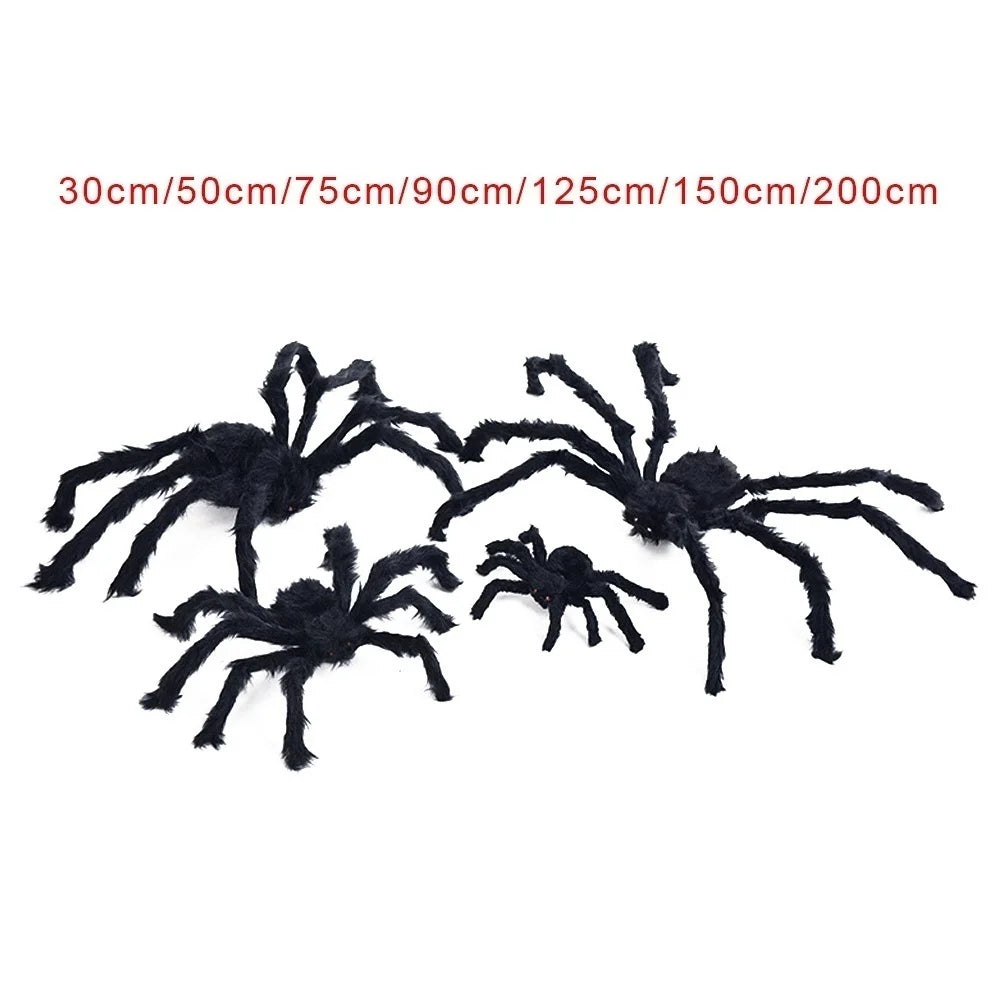 Halloween Big Plush Spider Halloween Decoration Party Props Outdoor Big Spider Decoration Chamber Trick A Prank  Big Spider