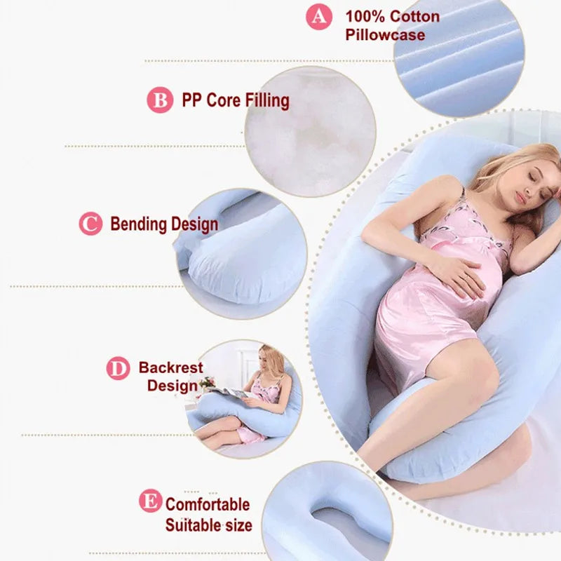 Body pillow for pregnant women