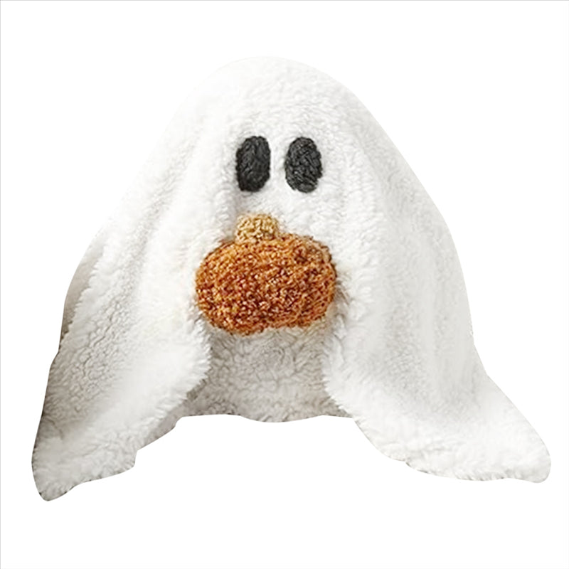 Ghost with Pumpkin Plush Pillow