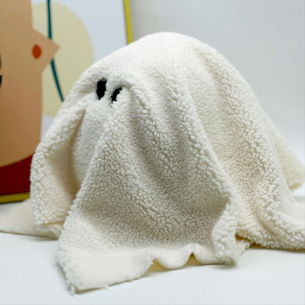 Pillow the Halloween Ghost Pillow for Fans Gift, Soft Stuffed Halloween Ghost Plush for Kids and Adults