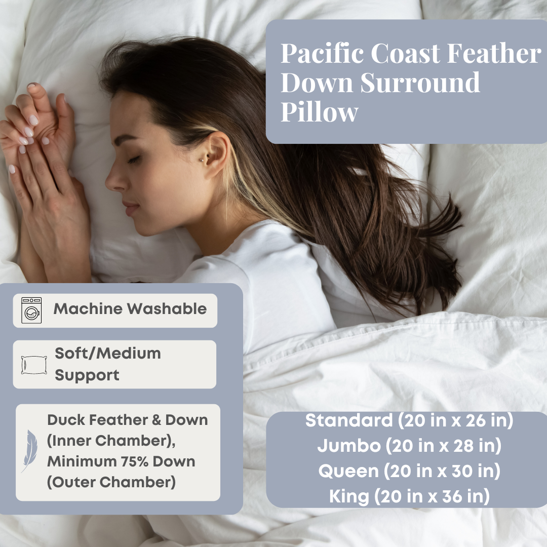 Pacific Coast Feather Down Surround Pillow