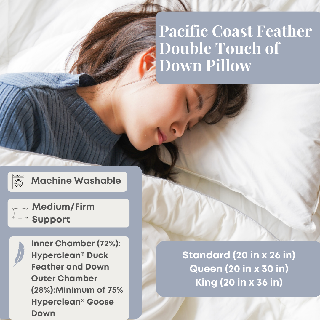 Pacific Coast Feather Double Touch of Down Pillow