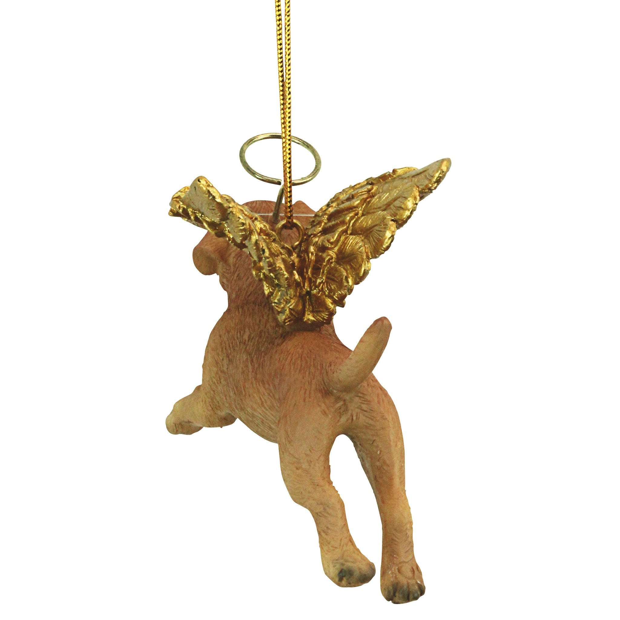 Honor the Pooch: Golden Retriever Holiday Dog Angel Ornament