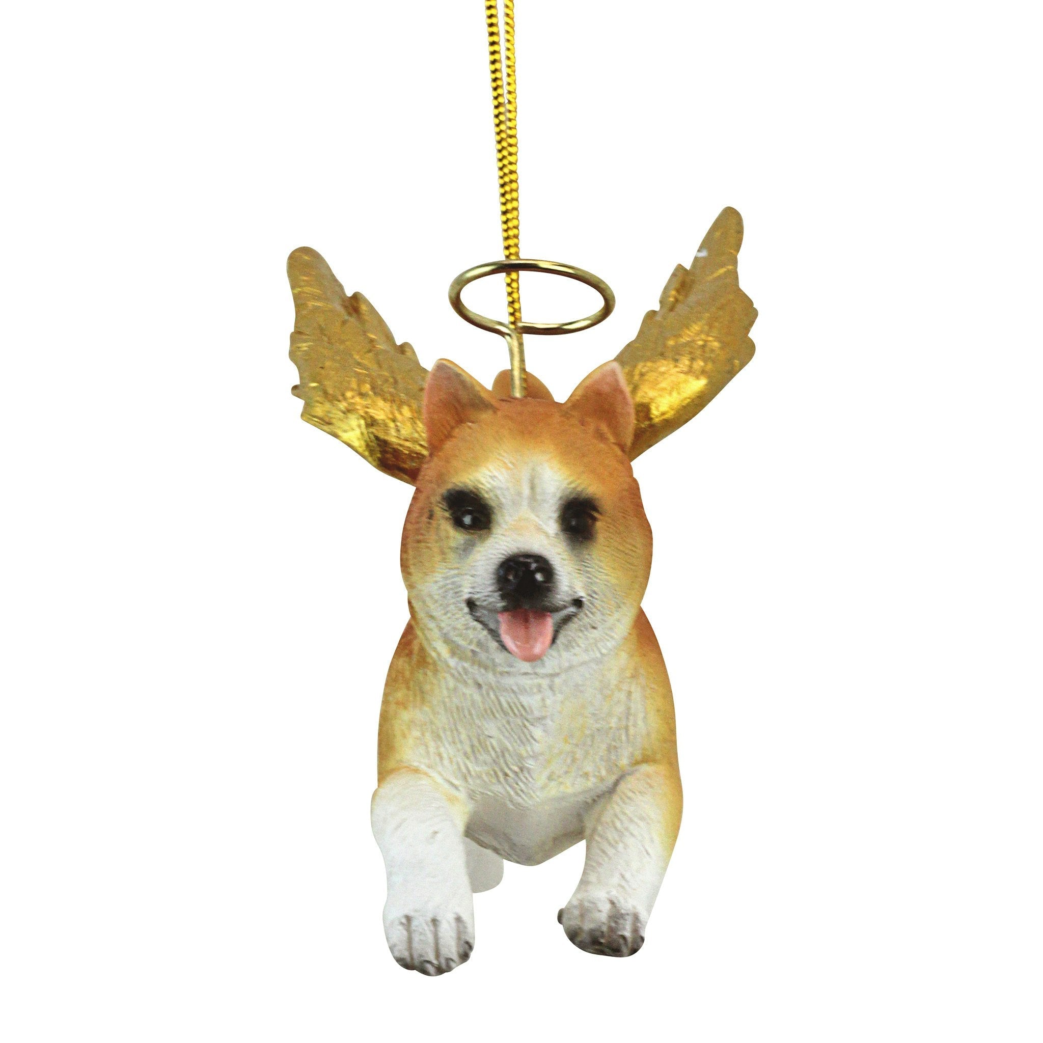 Honor the Pooch: Welsh Corgi Holiday Dog Angel Ornament